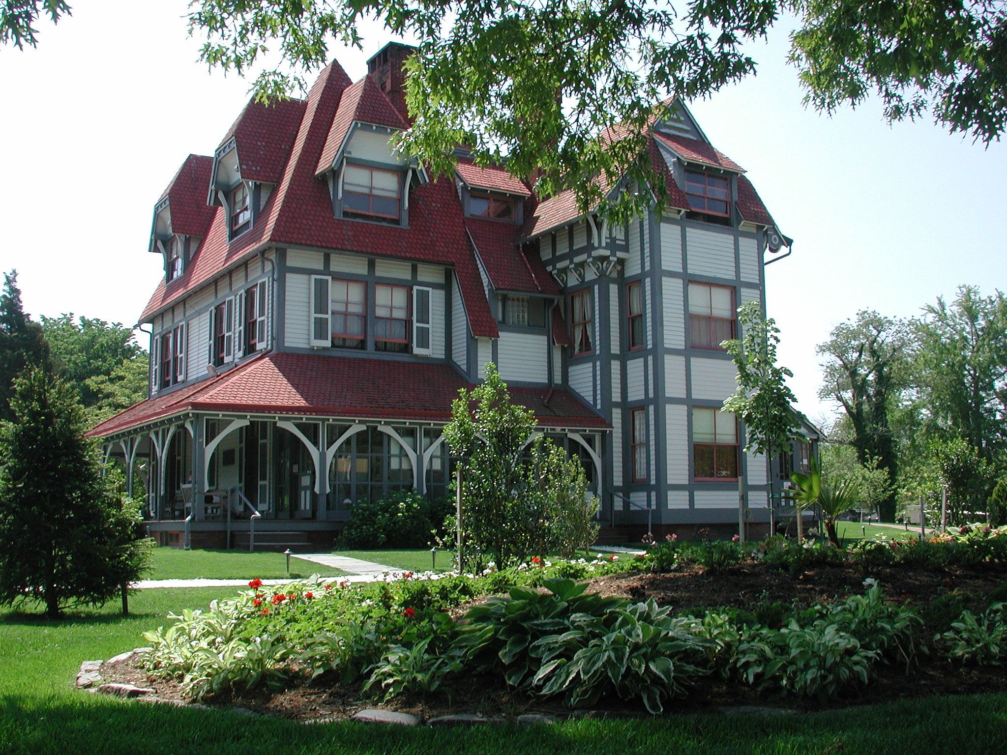 The mansion in Emlen Physick Estate