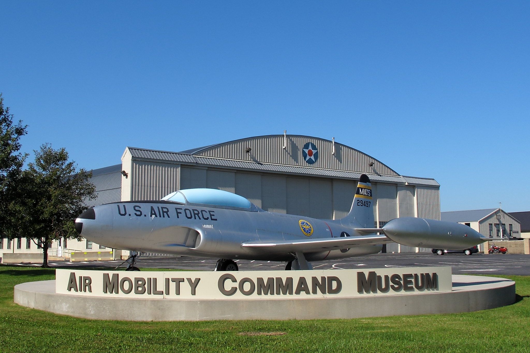 An aircraft in the Air Mobility Command Museum in Dover, Delaware