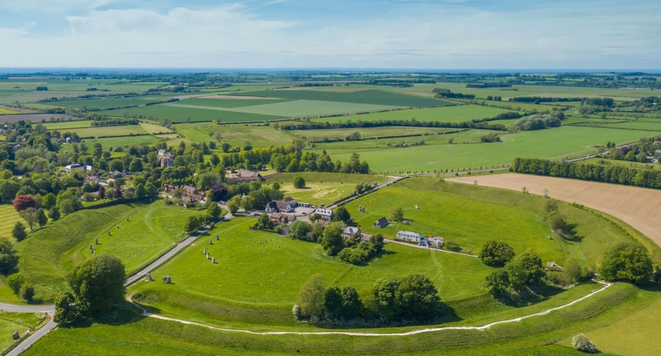 Avebury Village and neolithic Stone Circle