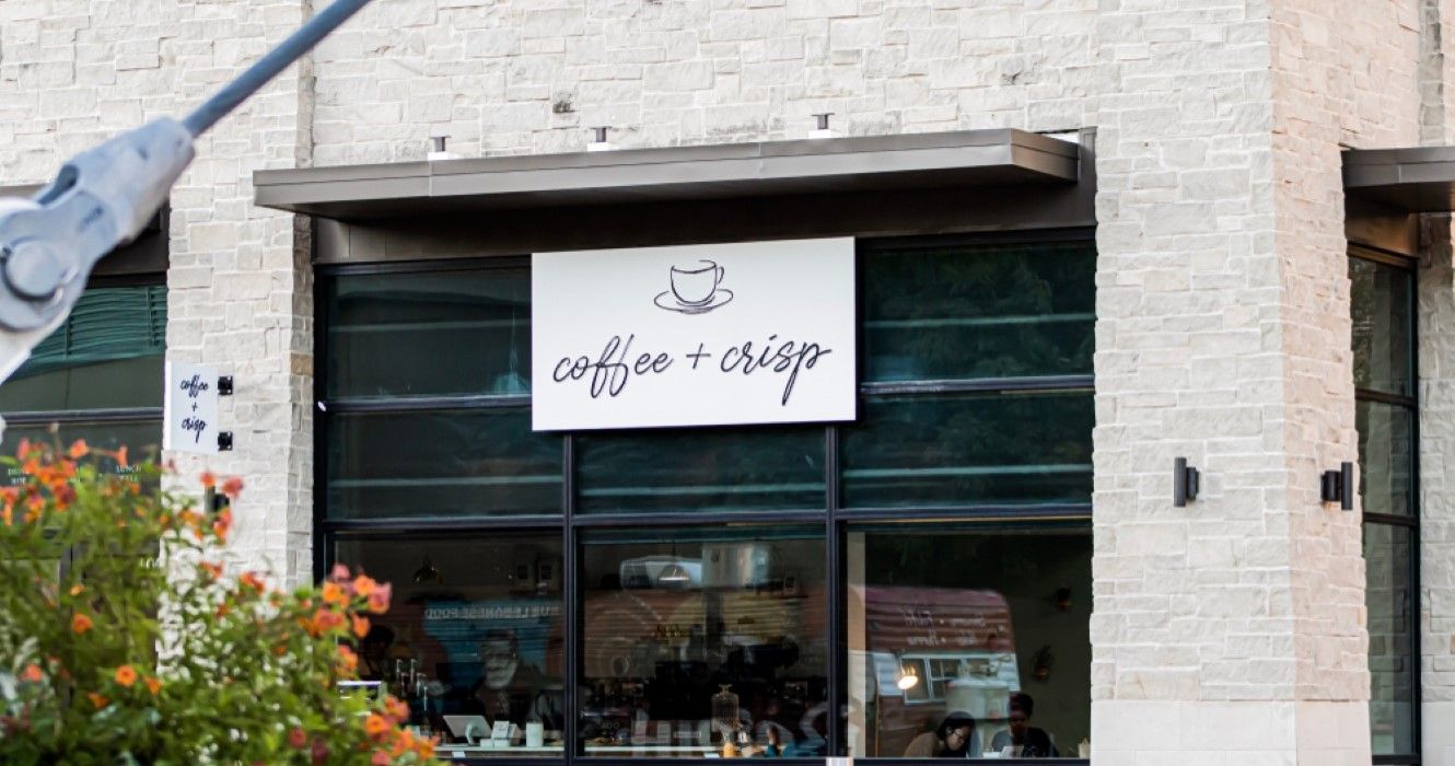 Coffee shop store front, Austin, Texas