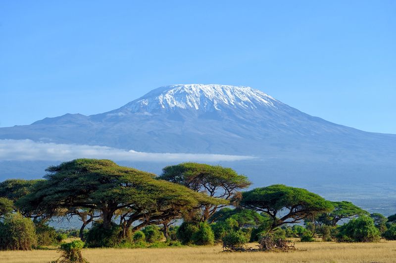 Mount Kilimanjaro, one of the most beautiful places to visit in Tanzania 