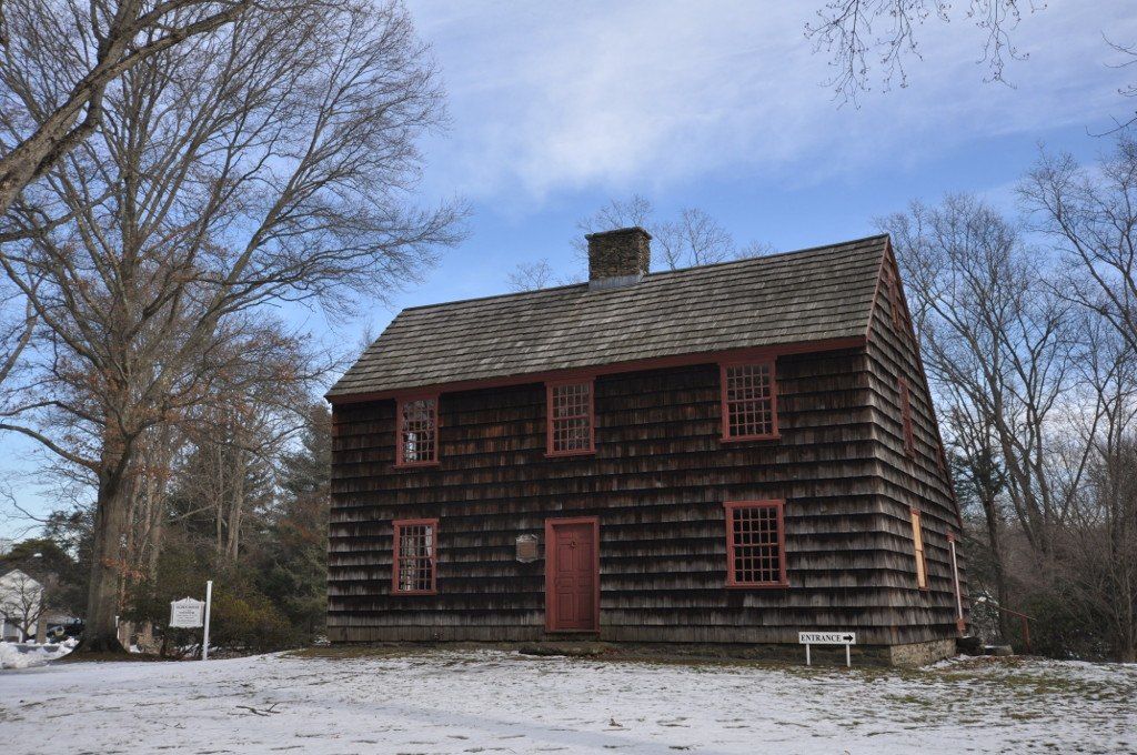 Ogden House, Fairfield, Connecticut in Winter