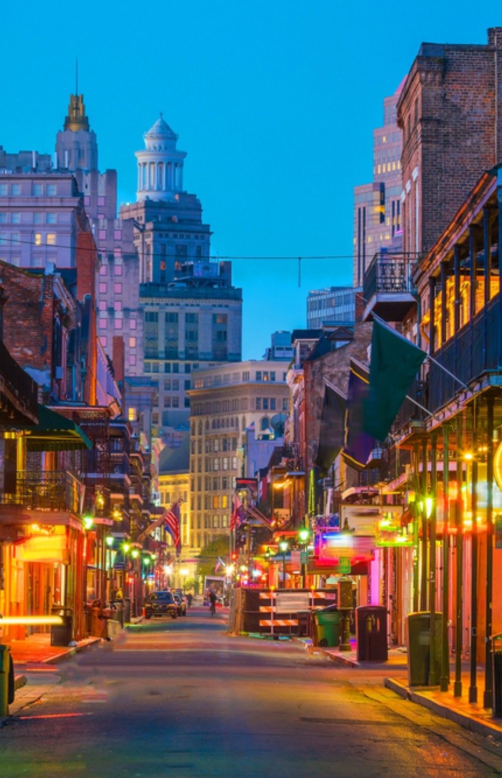 French Quarter at night, New Orleans