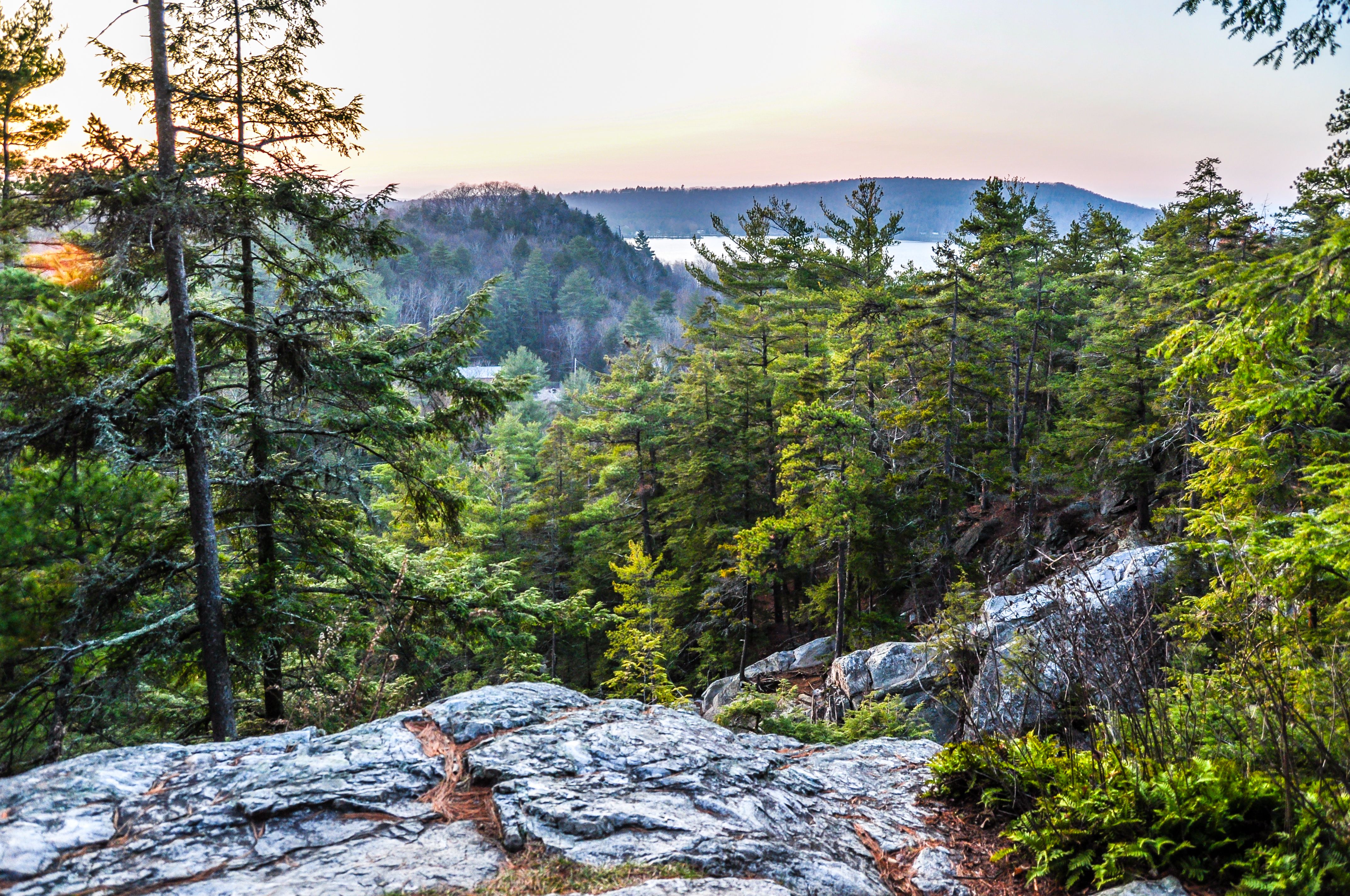 green mountains