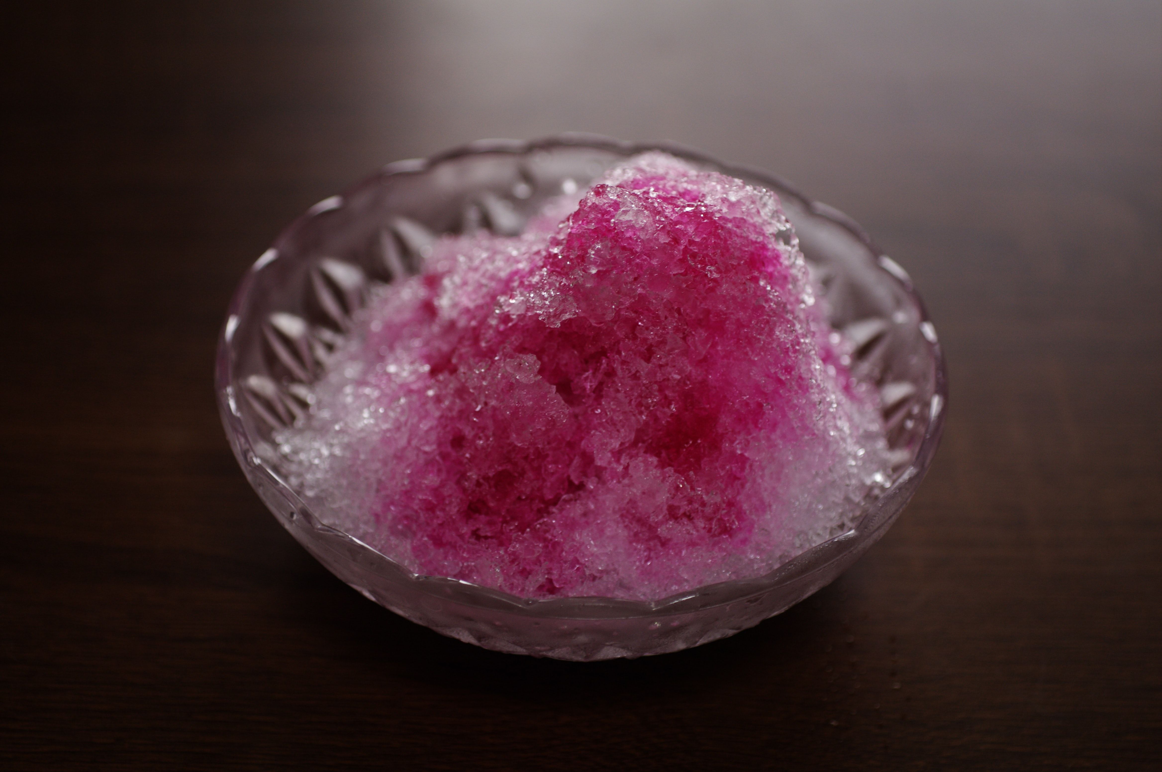Kakigori, shaven ice refresher 