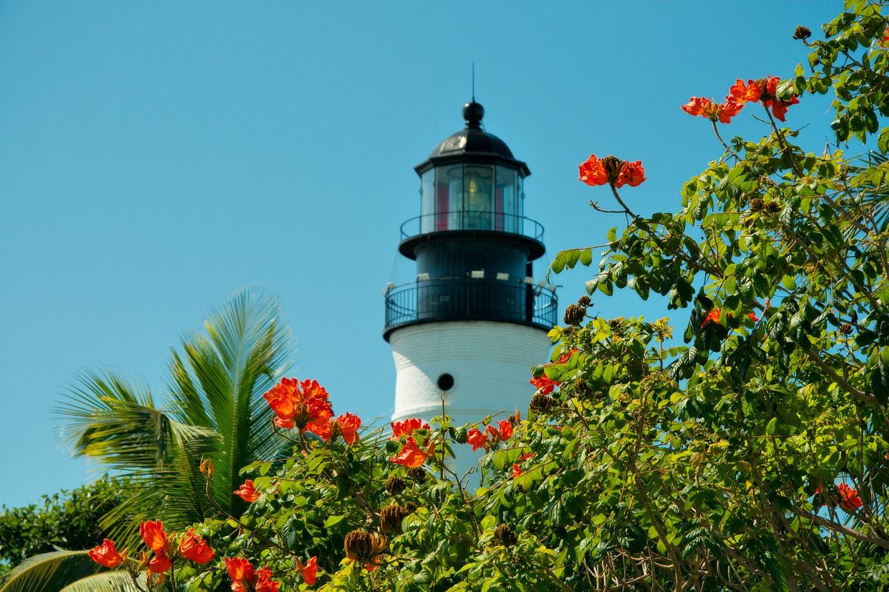 Key West Lighthouse in Key West, Florida Keys