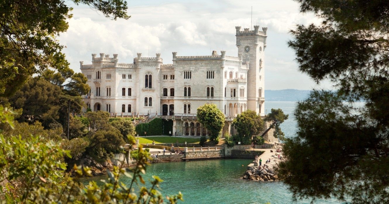 Miramare castle, Trieste, Italy