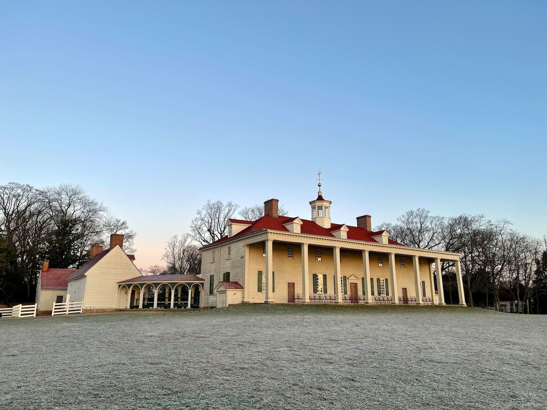 Plantação de Mount Vernon Casa de George Washington