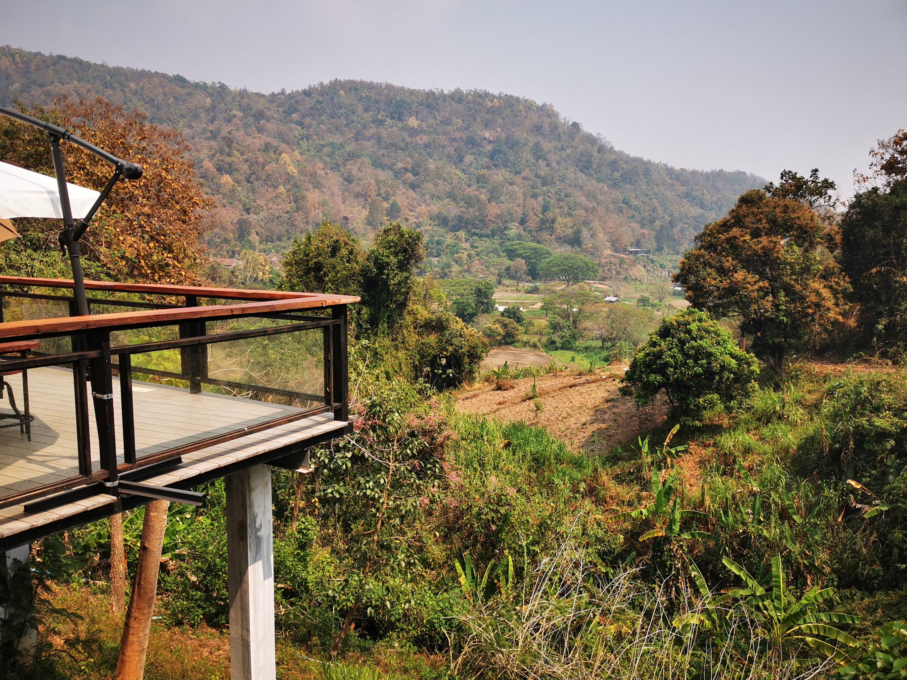 Montanhas e florestas ao redor de Chiang Mai