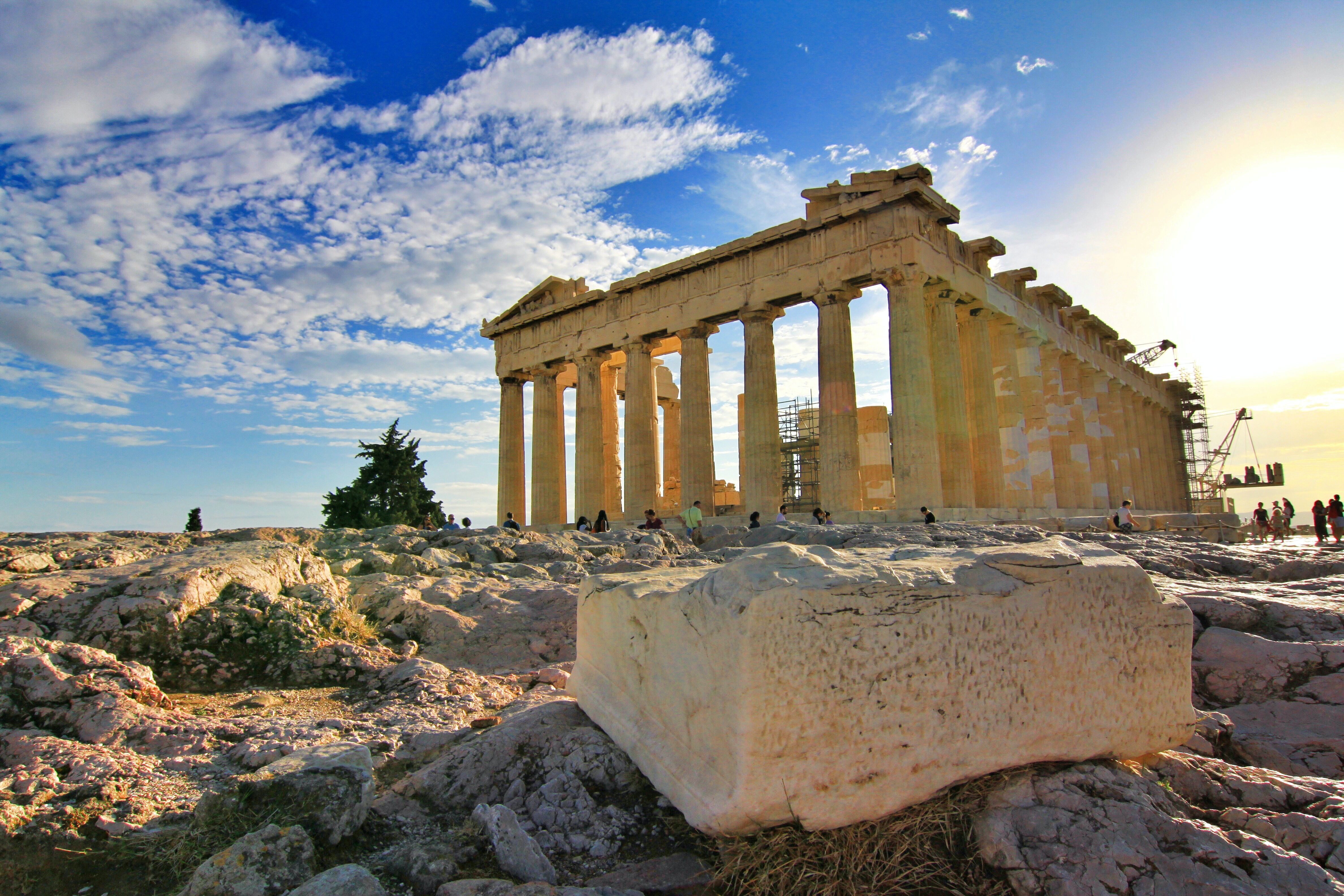 Partenon na Grécia