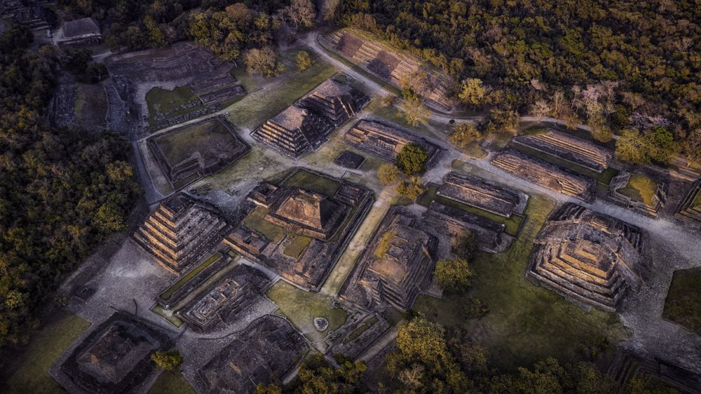 Pirâmides El Tajín uma cidade antiga em Veracruz