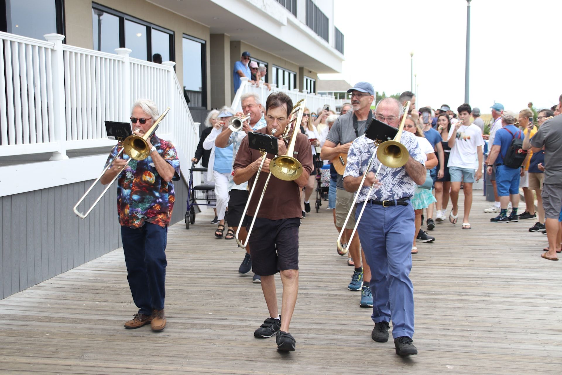 The Rehoboth Beach boardwalk is often the backdrop for live music events and other festivals.