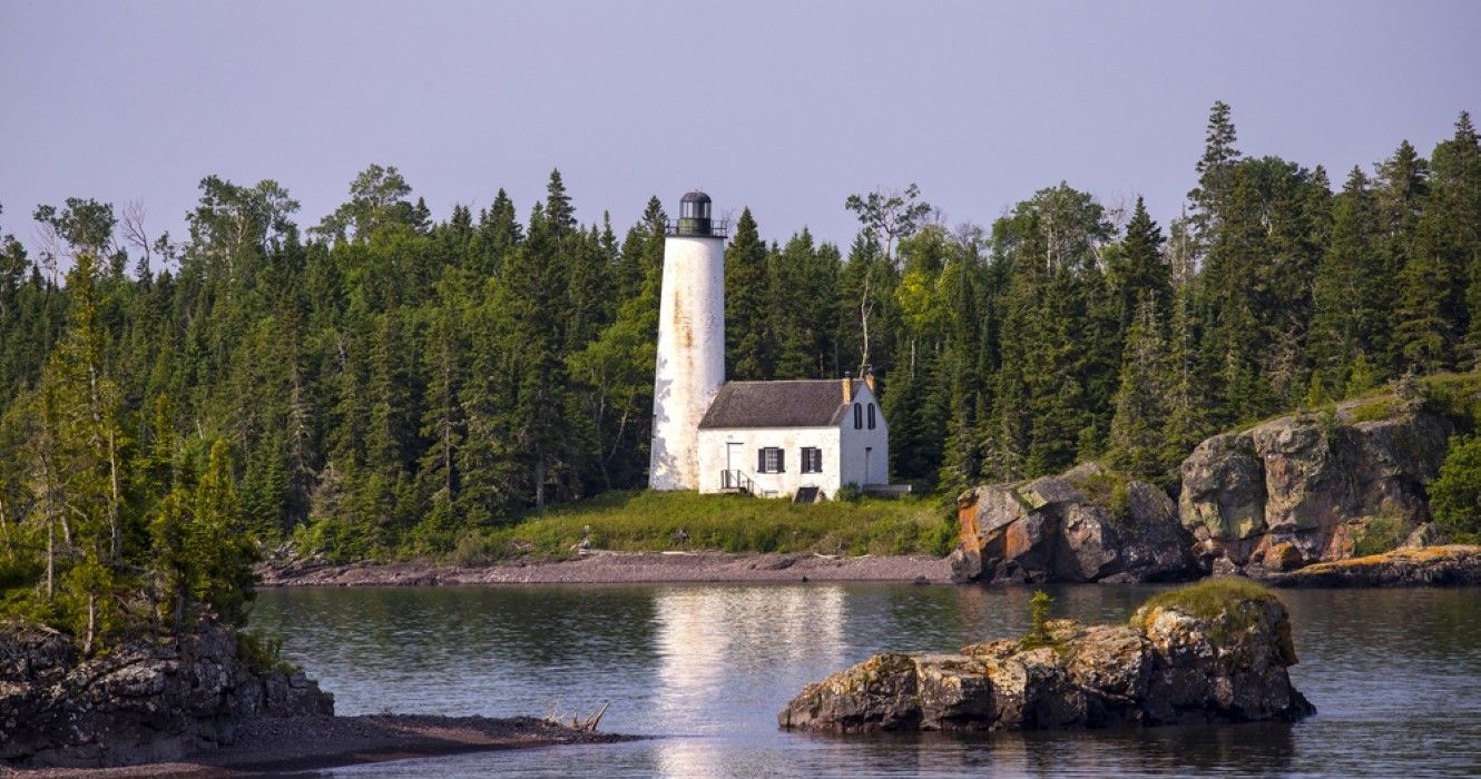 Rock Harbor Lighthouse, Isle Royale National Park, Michigan