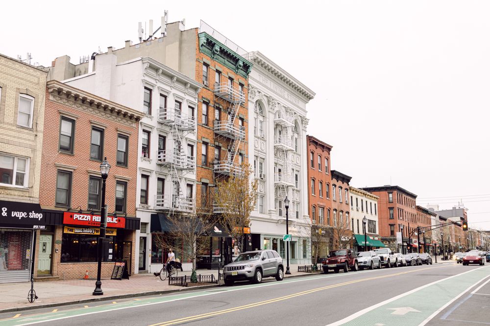 Washington Street in Hoboken, New Jersey