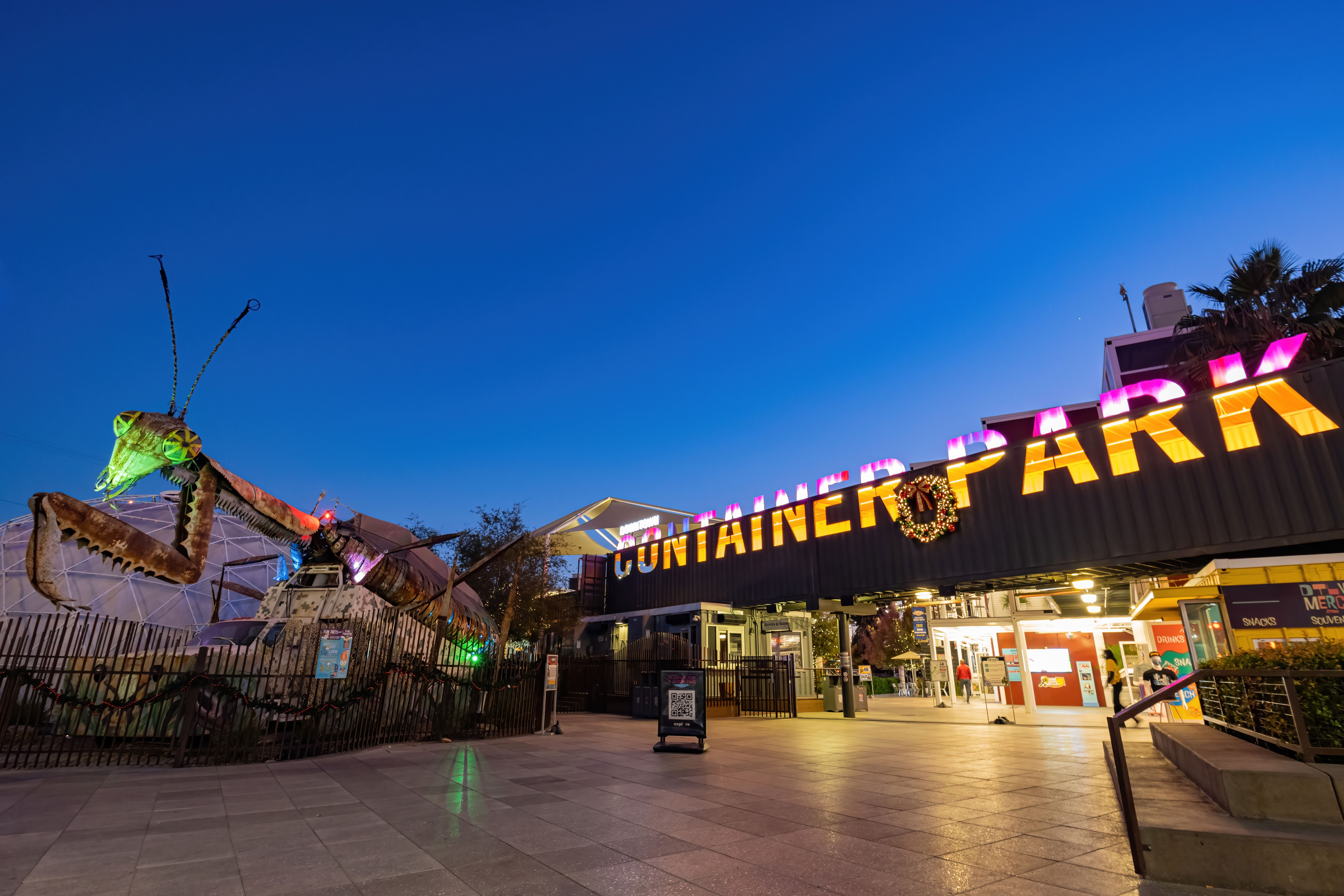 Downtown Container Park, Fremont Street