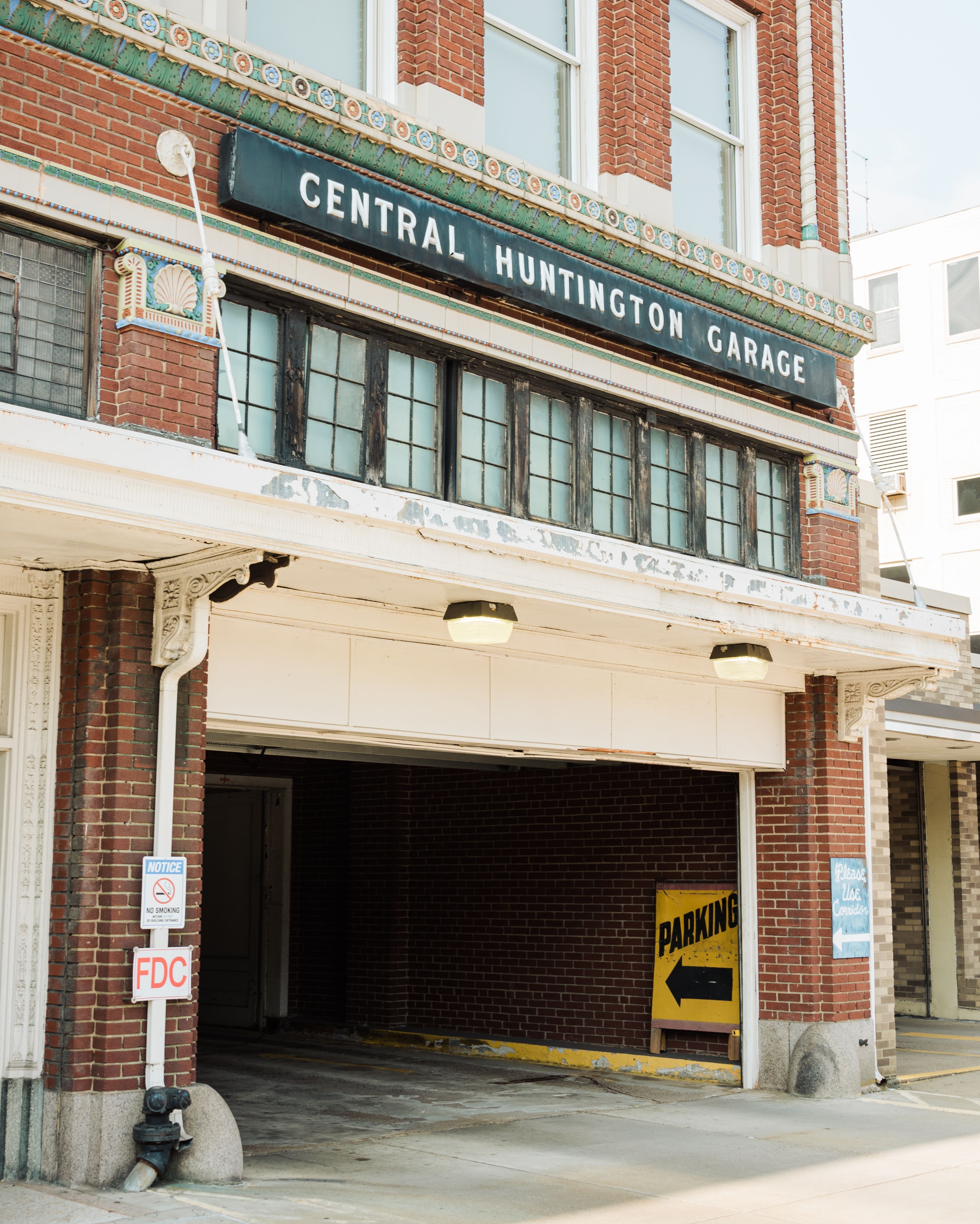 A garage in Huntington