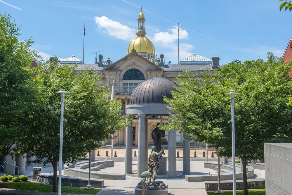 New Jersey State House in Trenton, New Jersey, USA