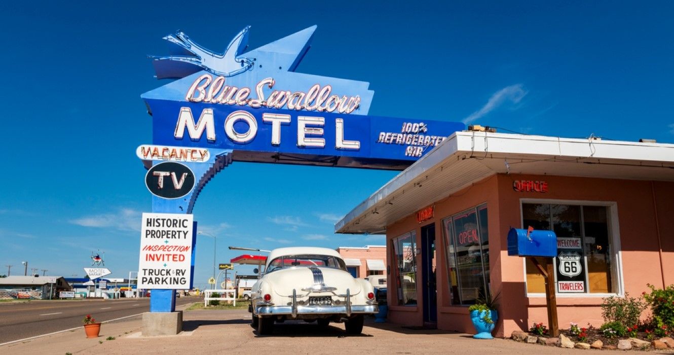 The historic Blue Swallow Motel, Tucumcari, New Mexico