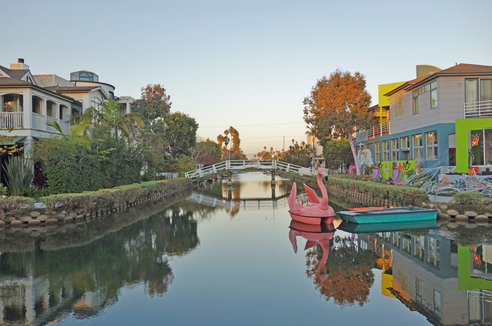 Venice Canals In Los Angeles