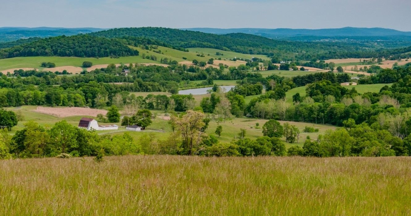 View from Sky Meadows State Park, Delaplane, Virginia