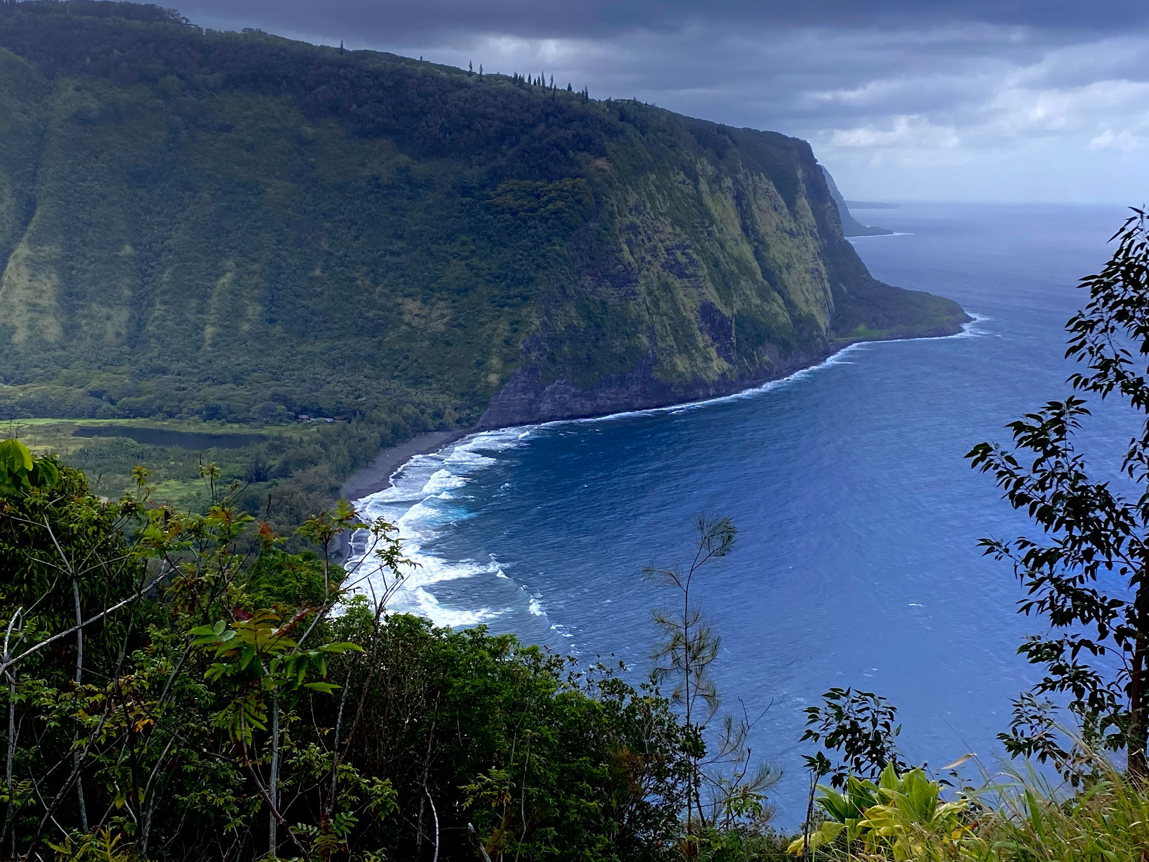 Waipi’o Valley Lookout in Honokaa, a small town that's a great alternative to Honolulu 