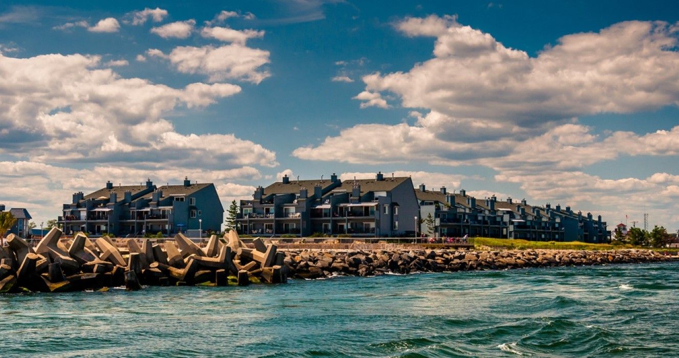 Waterfront condos in Point Pleasant Beach, New Jersey