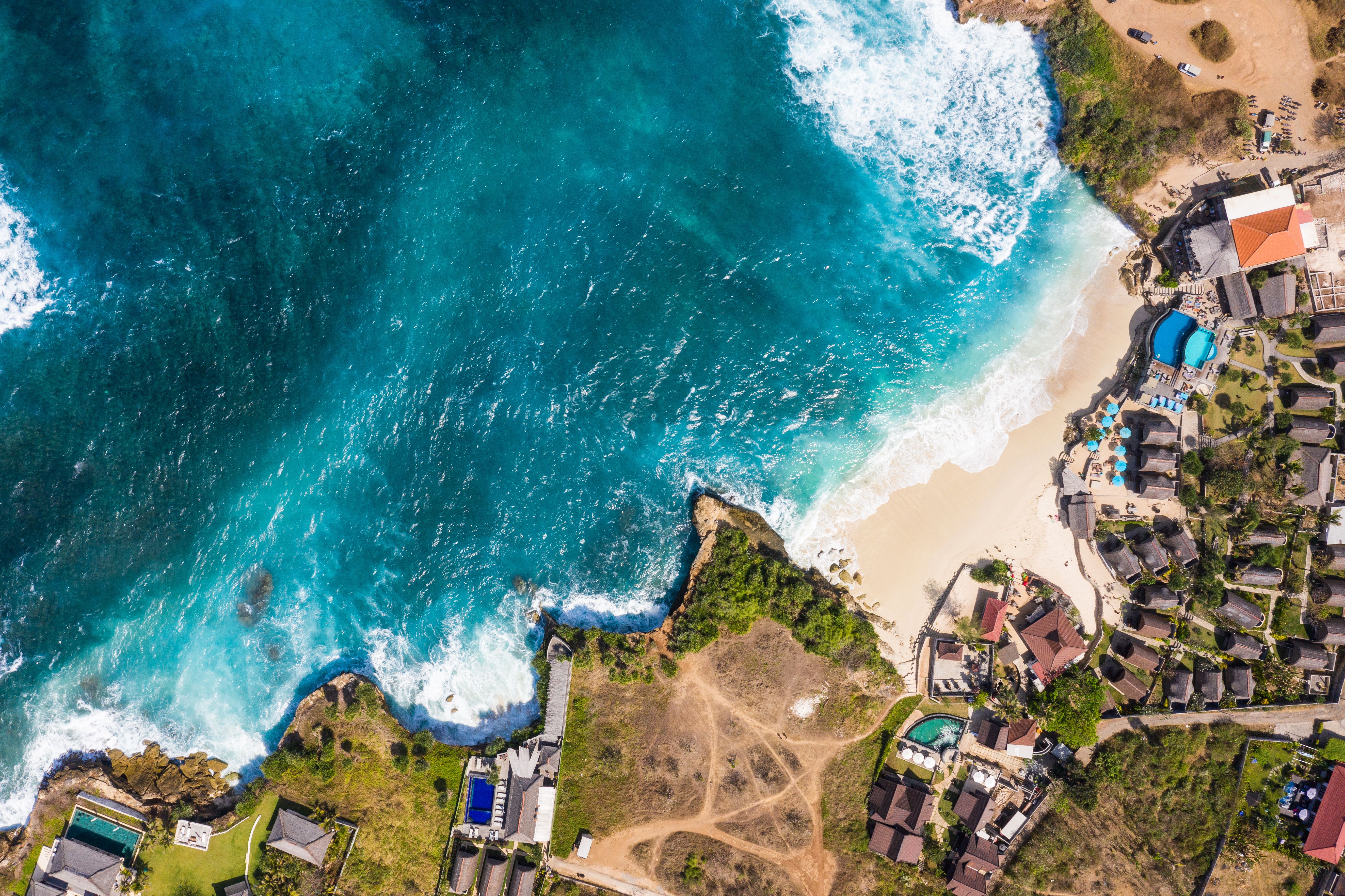 Aerial View of Bali, Indonesia