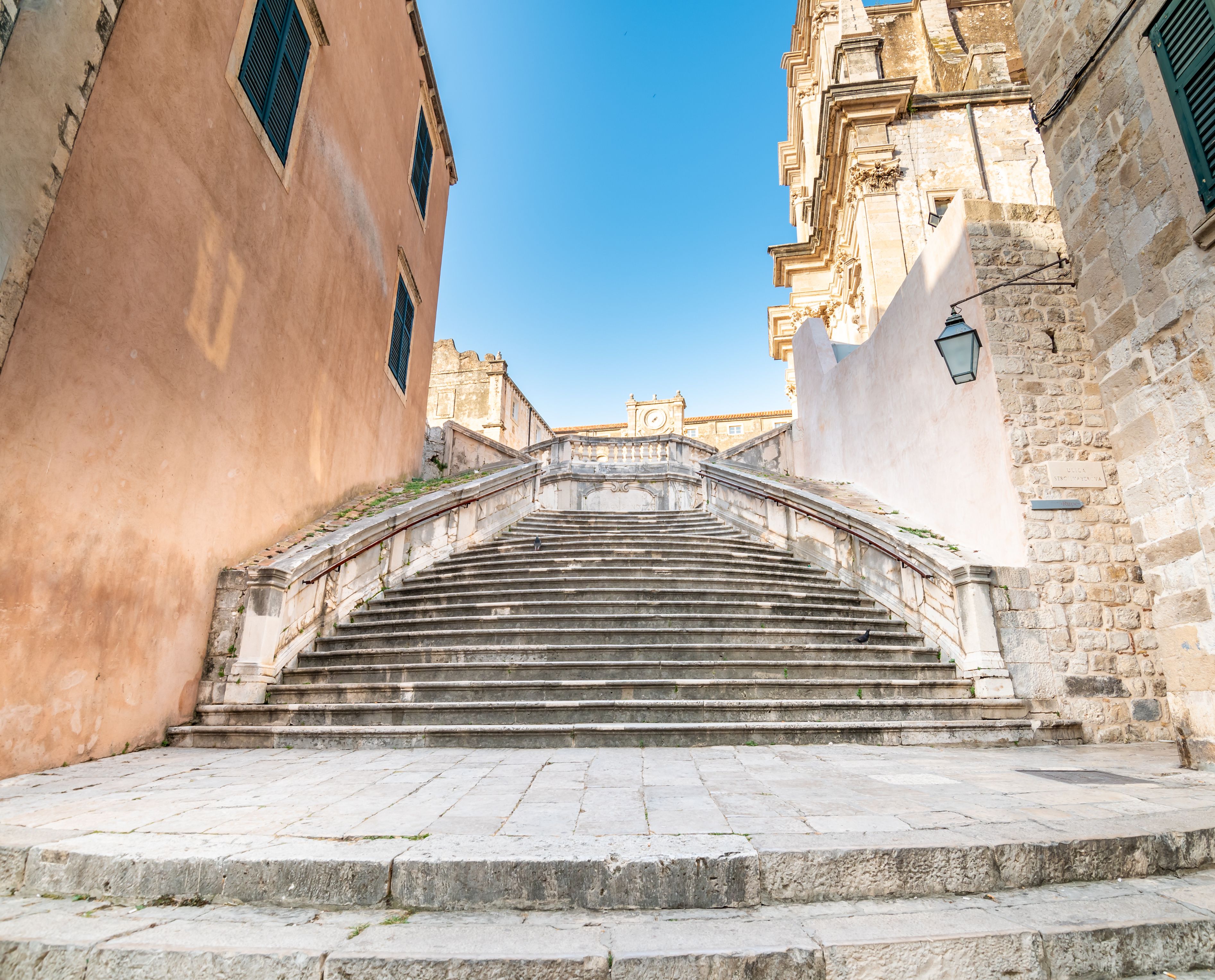 Staircase in Old Town used as filming site for Game of Thrones