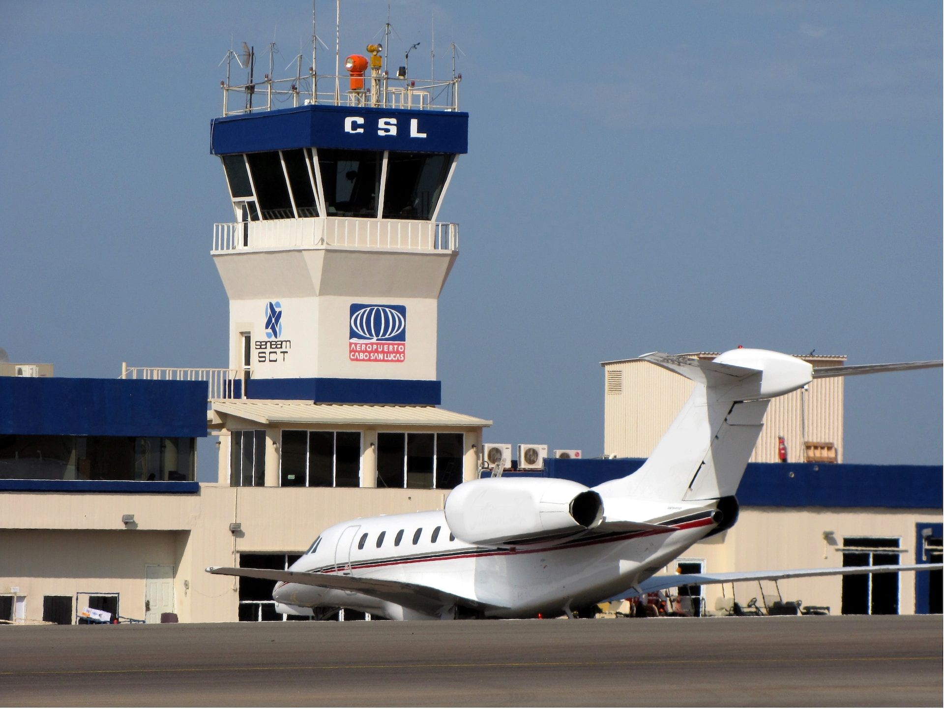 Airplane at Cabo San Lucas Airport