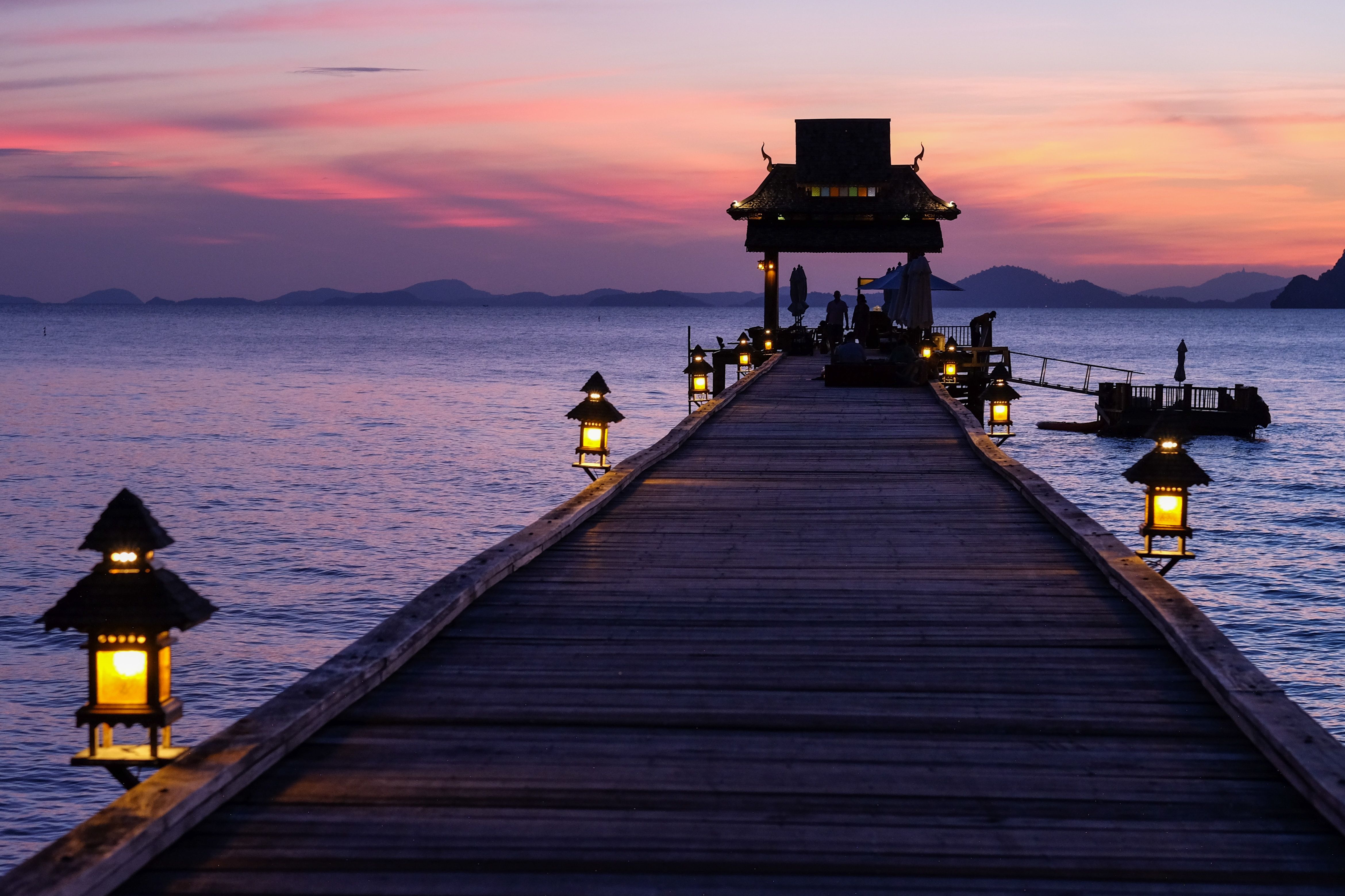 Koh Yao Yai Pier At Night Is A Stunning Place For A Romantic Stroll