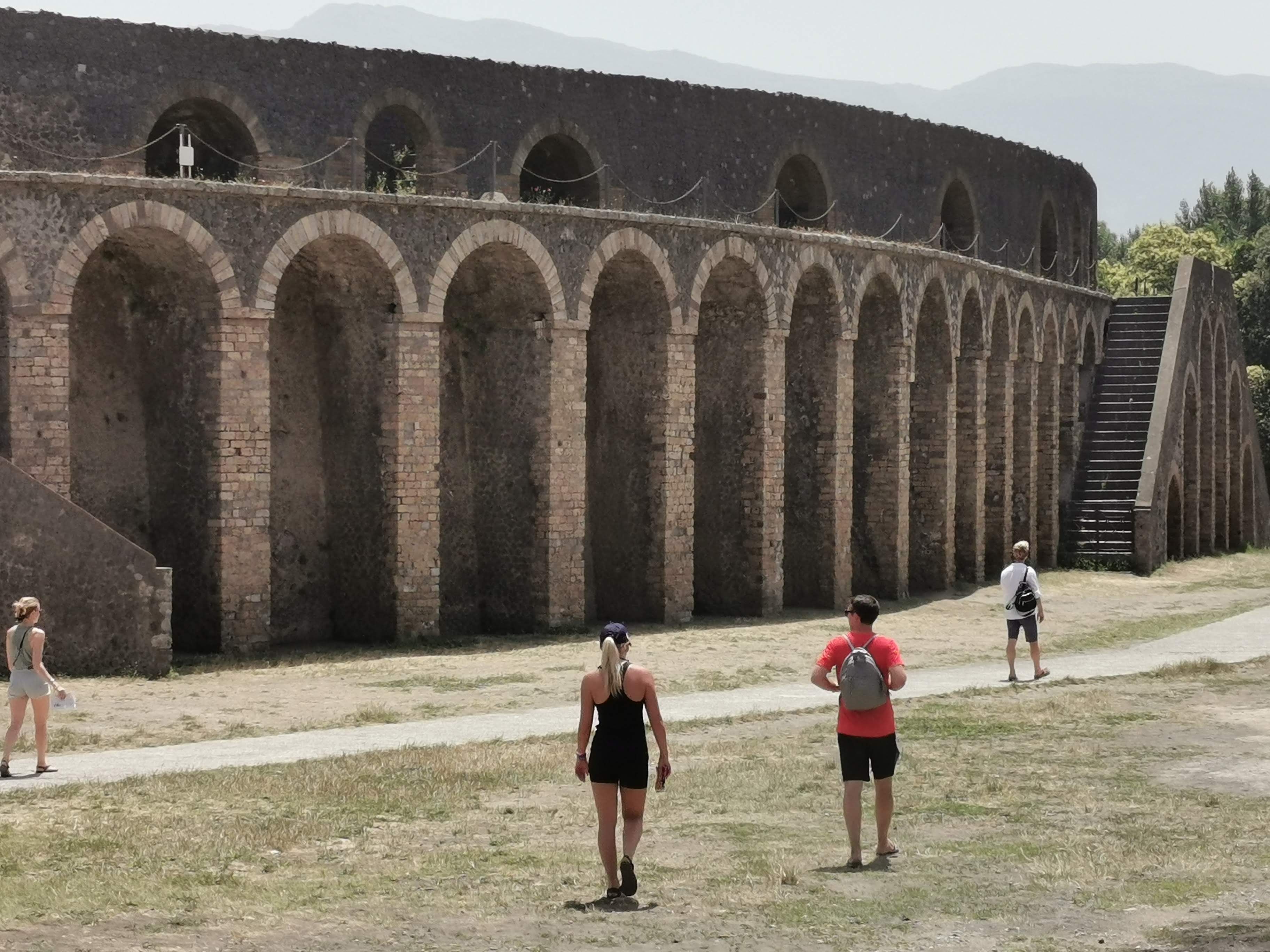Amphitheater of Pompeii exterior