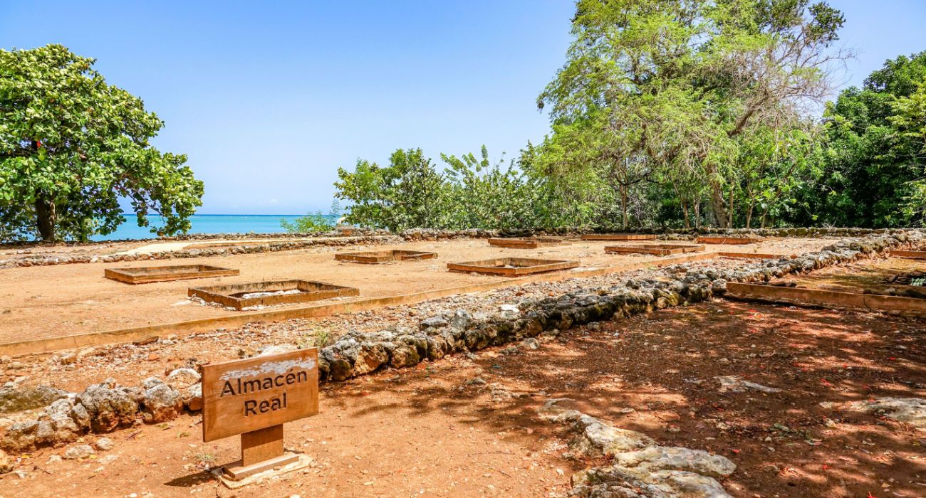 Archeological Ruins Of La Isabela In The Dominican Republic