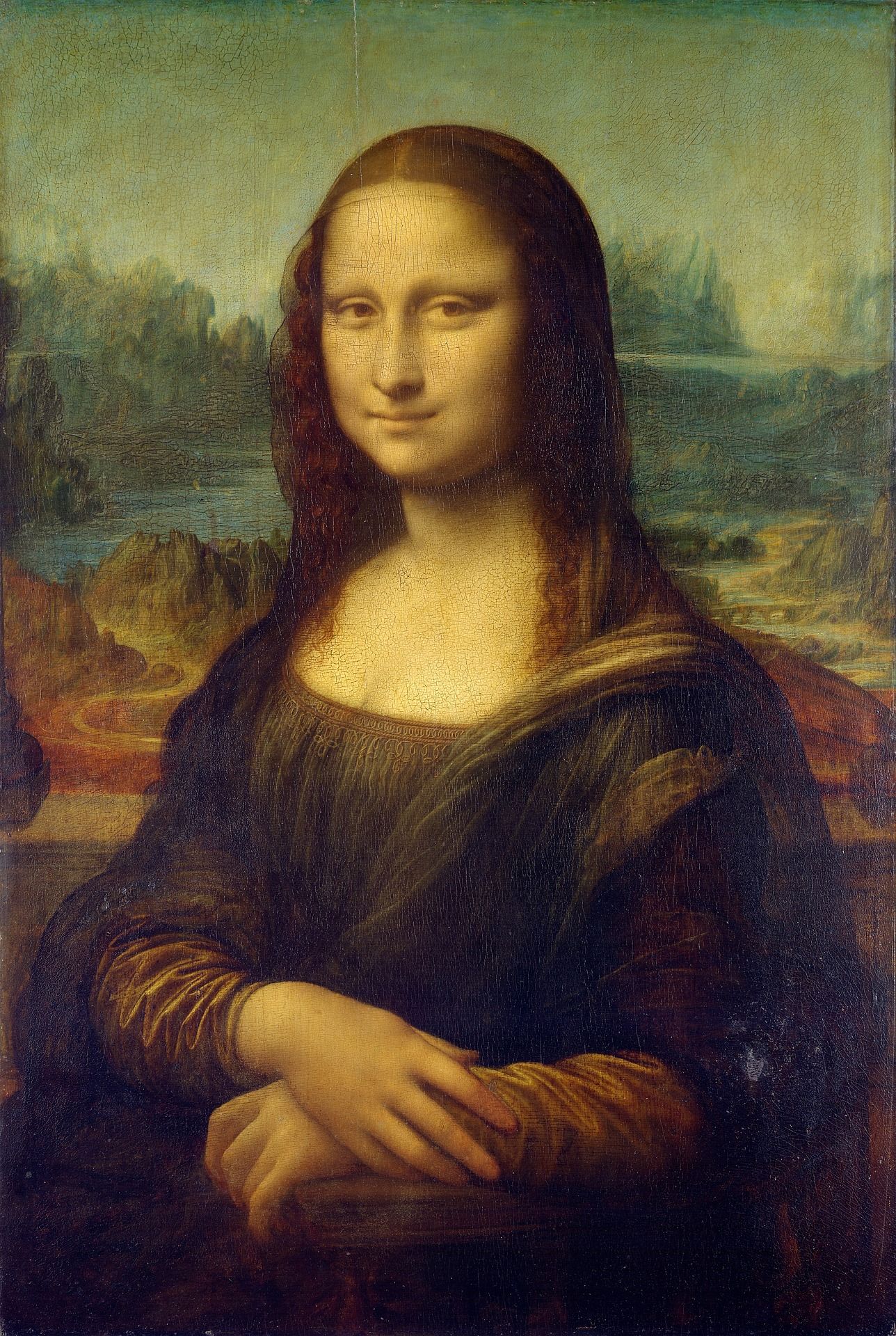 Mona Lisa painting portrait 