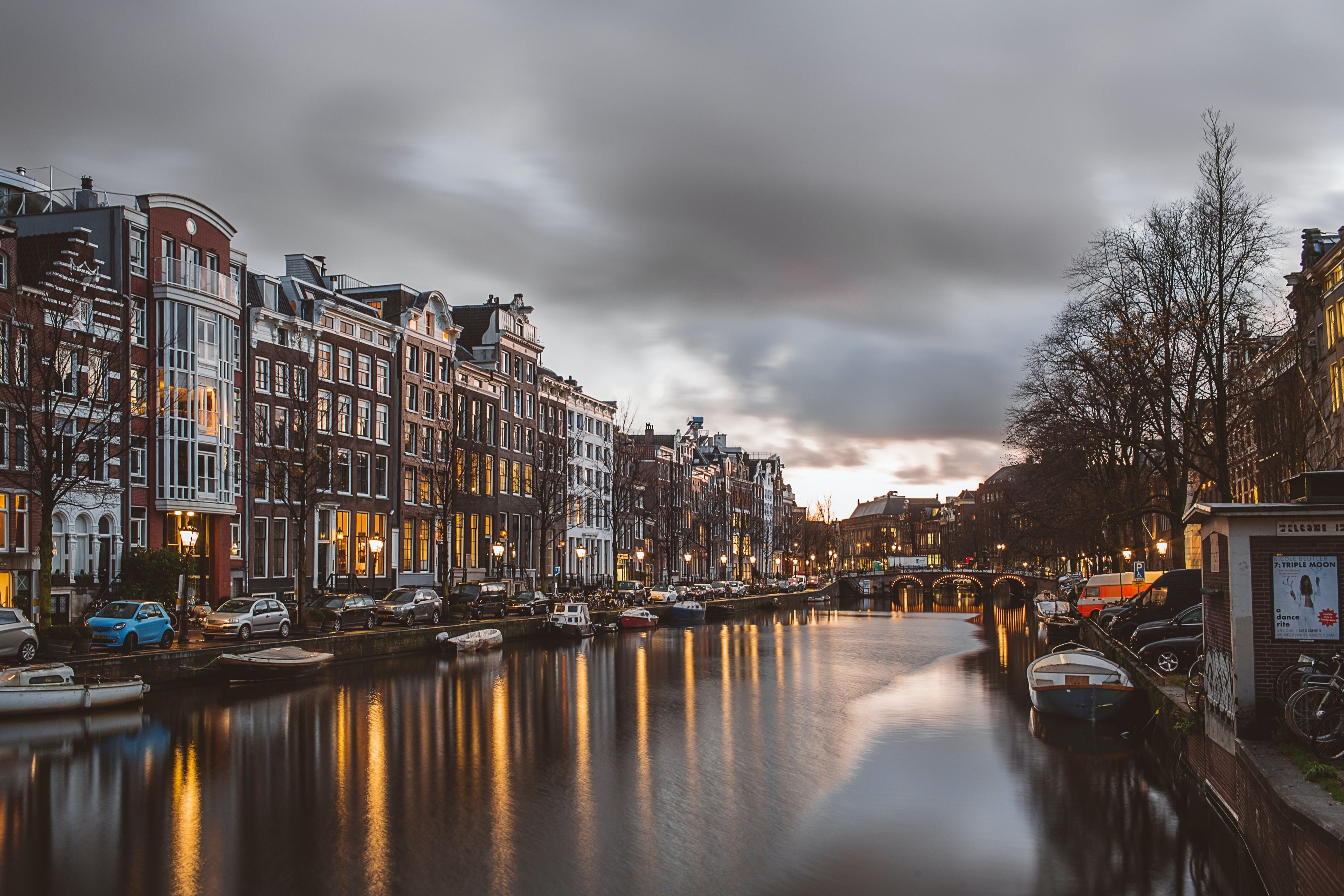 Canals of Amsterdam, Netherlands 