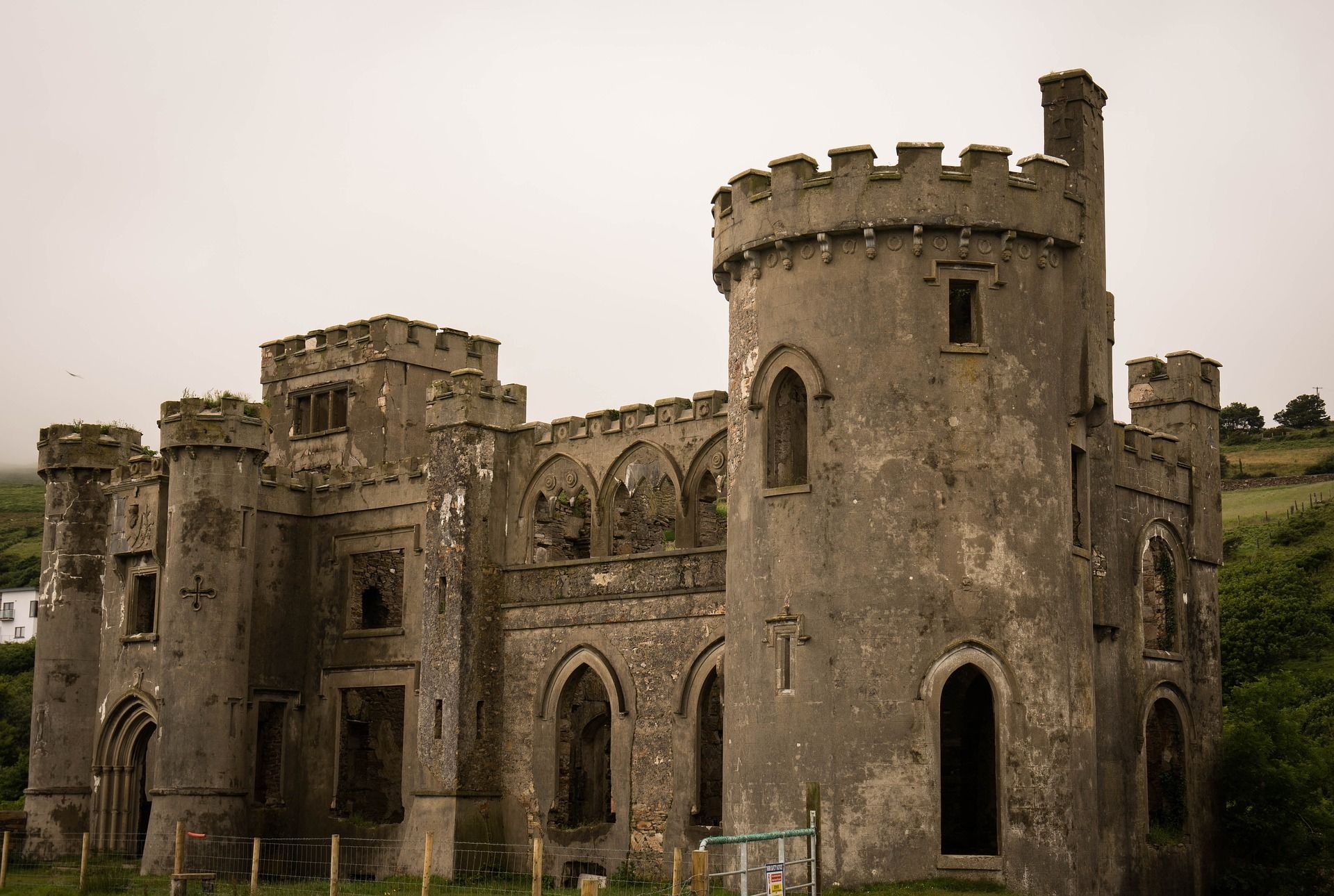 Castle Ruin, Clifden, Ireland