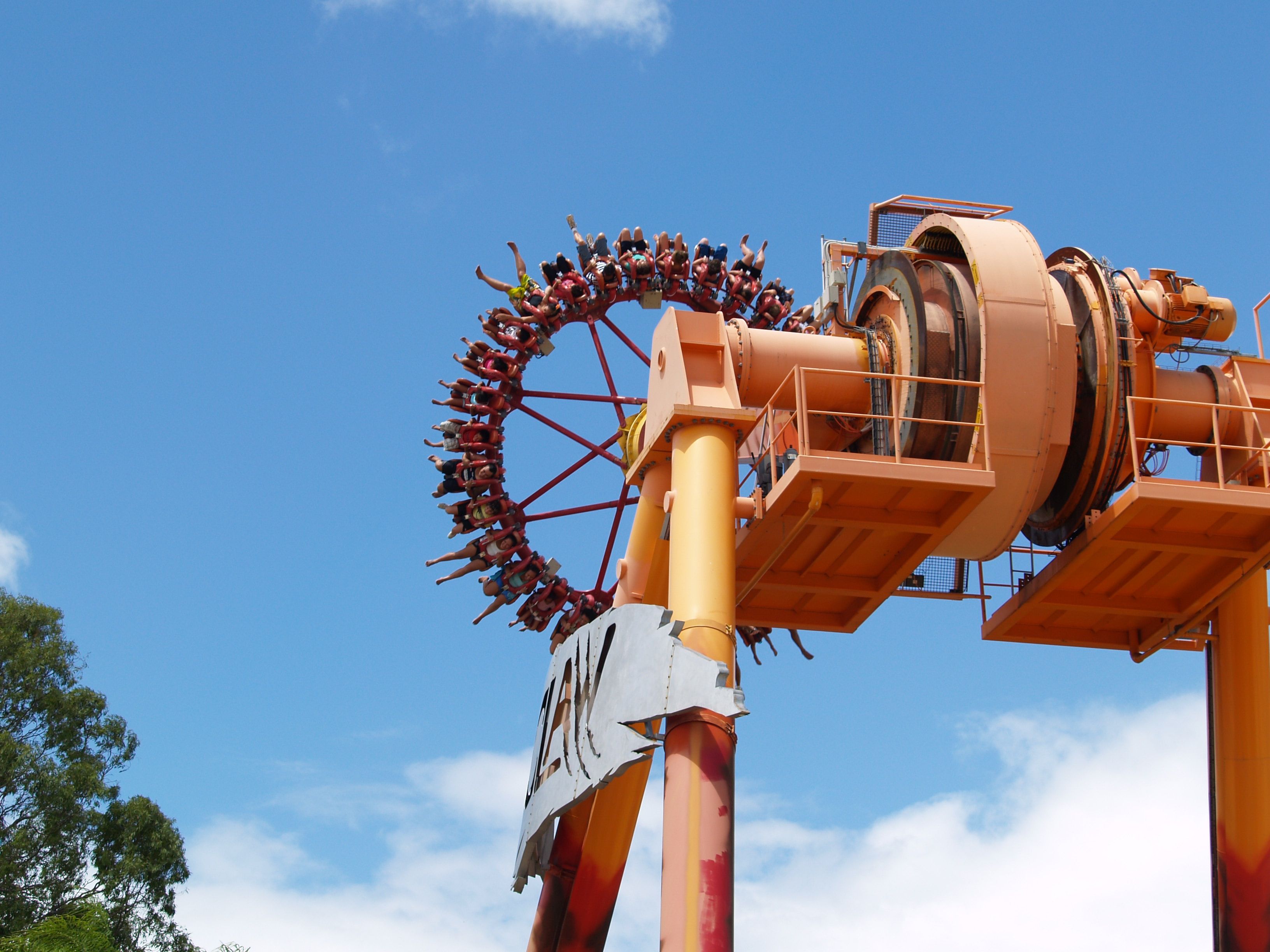 The Claw at Dreamworld on the Gold Coast