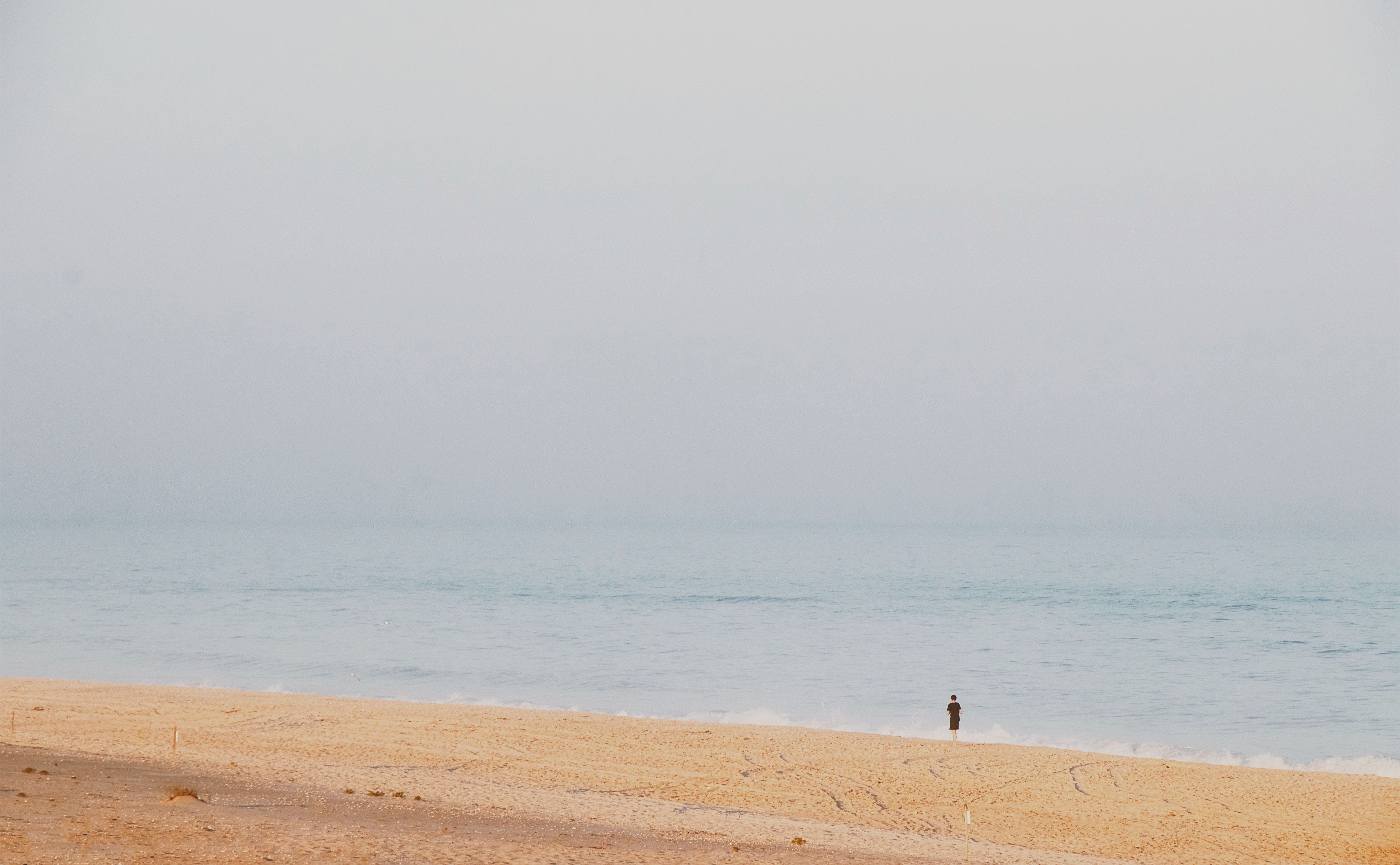 Views of Coopers Beach, Meadow Lane, Southampton, NY, USA