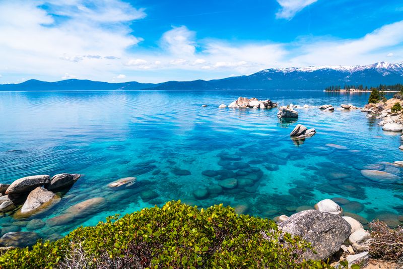 Magnificent view of Lake Tahoe, California