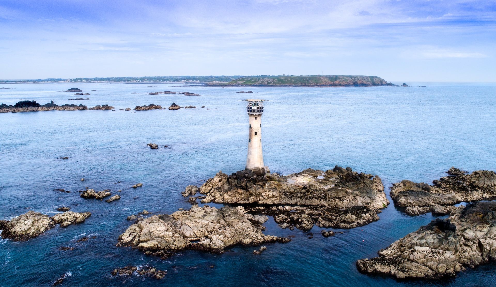 Hanois Lighthouse, La Forêt, Guernsey