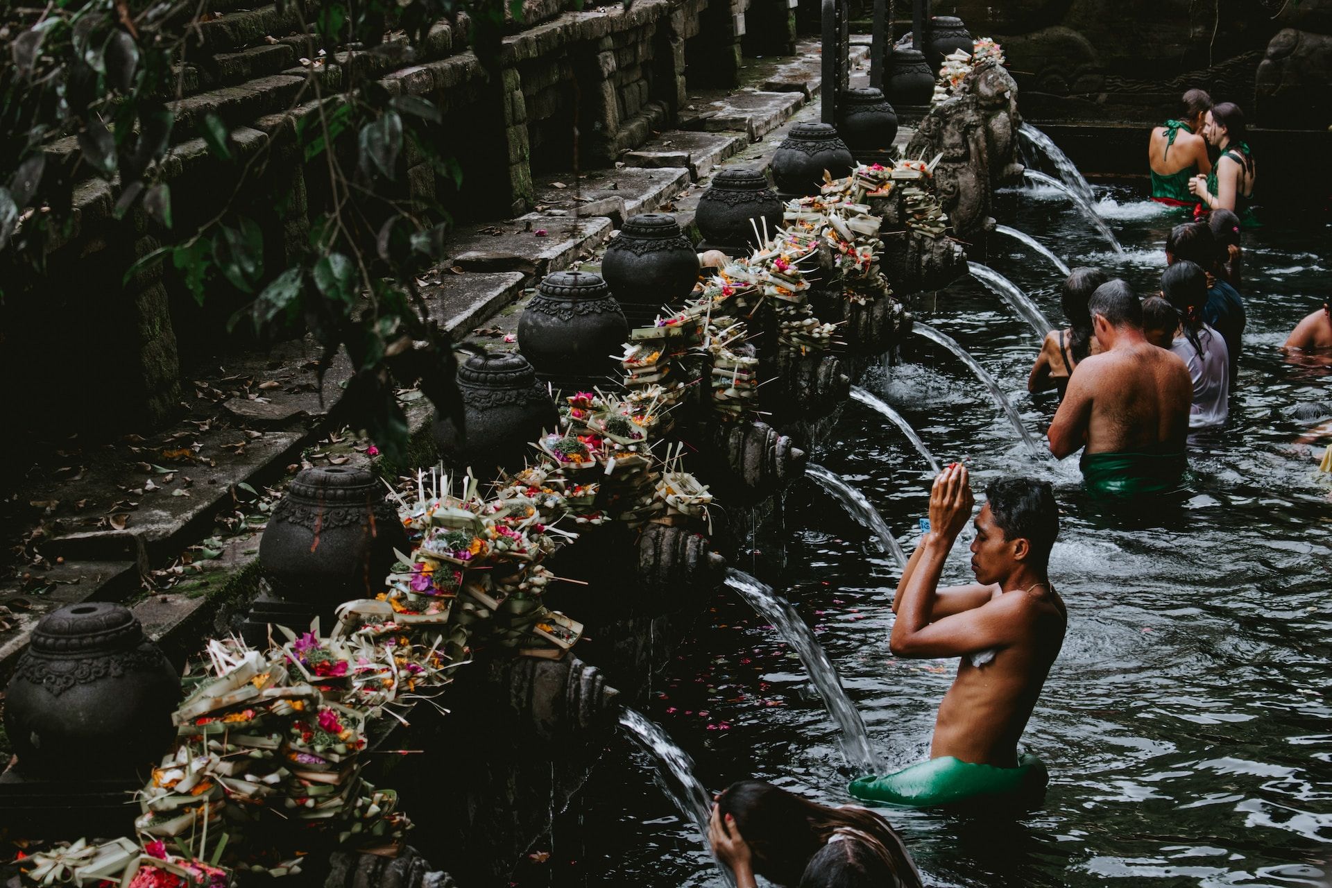 Pura Tirta Empul in Bali, Indonesia