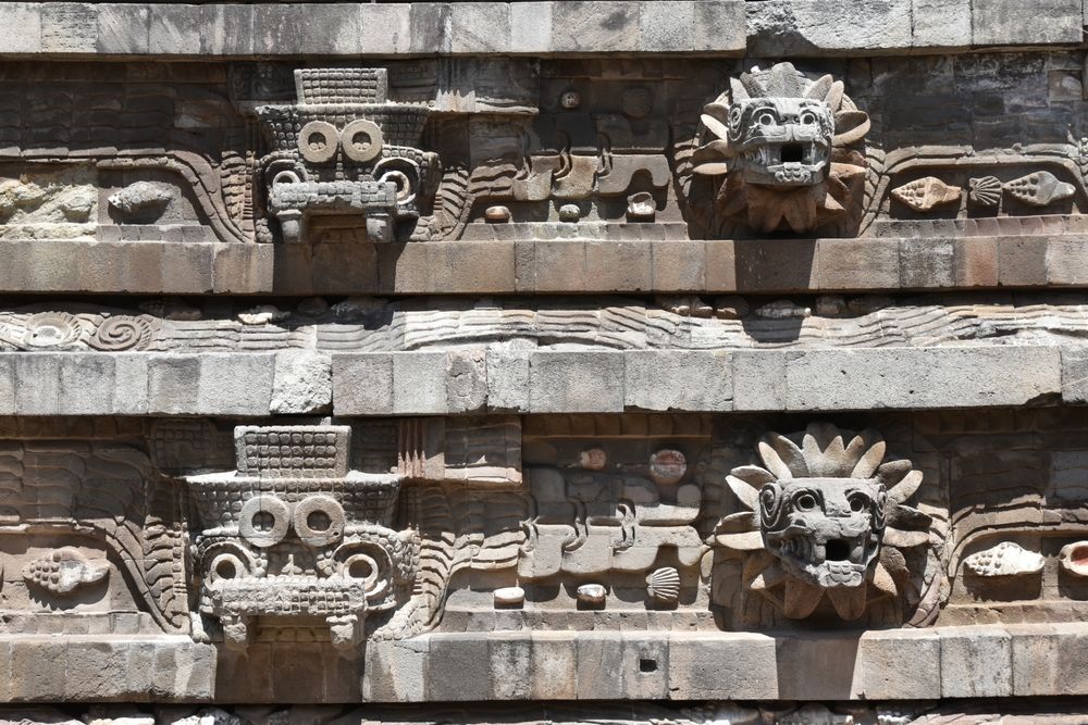 See 260 Serpent Heads At Teotihuacán's Temple Of The Feathered Serpent ...