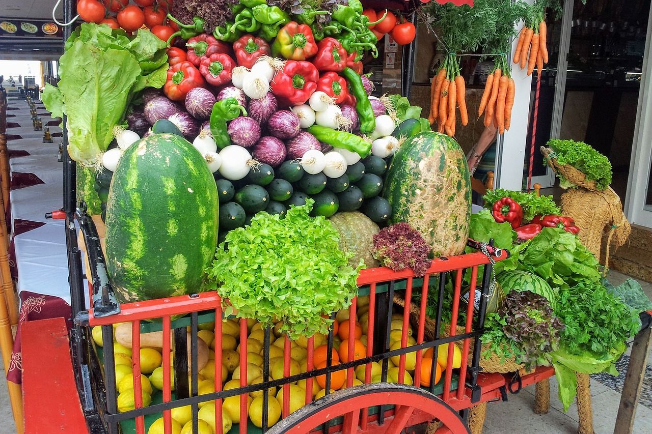 Fresh produce in Benidorm