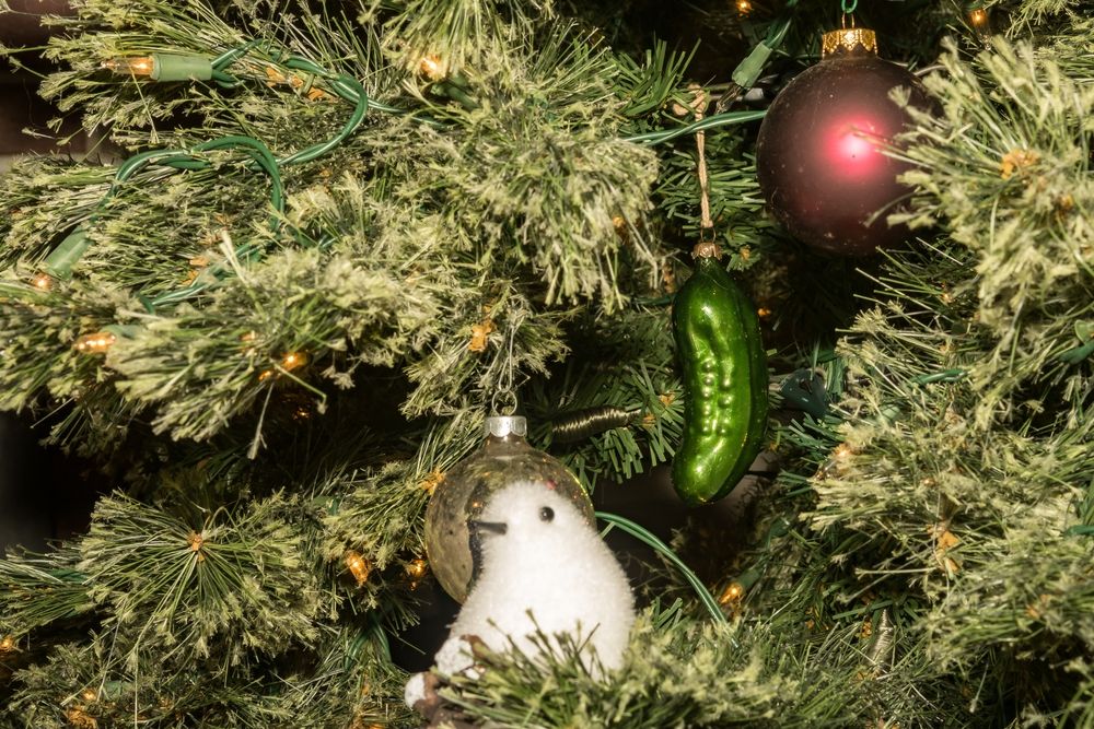 German Tradition of Hiding the Christmas Pickle