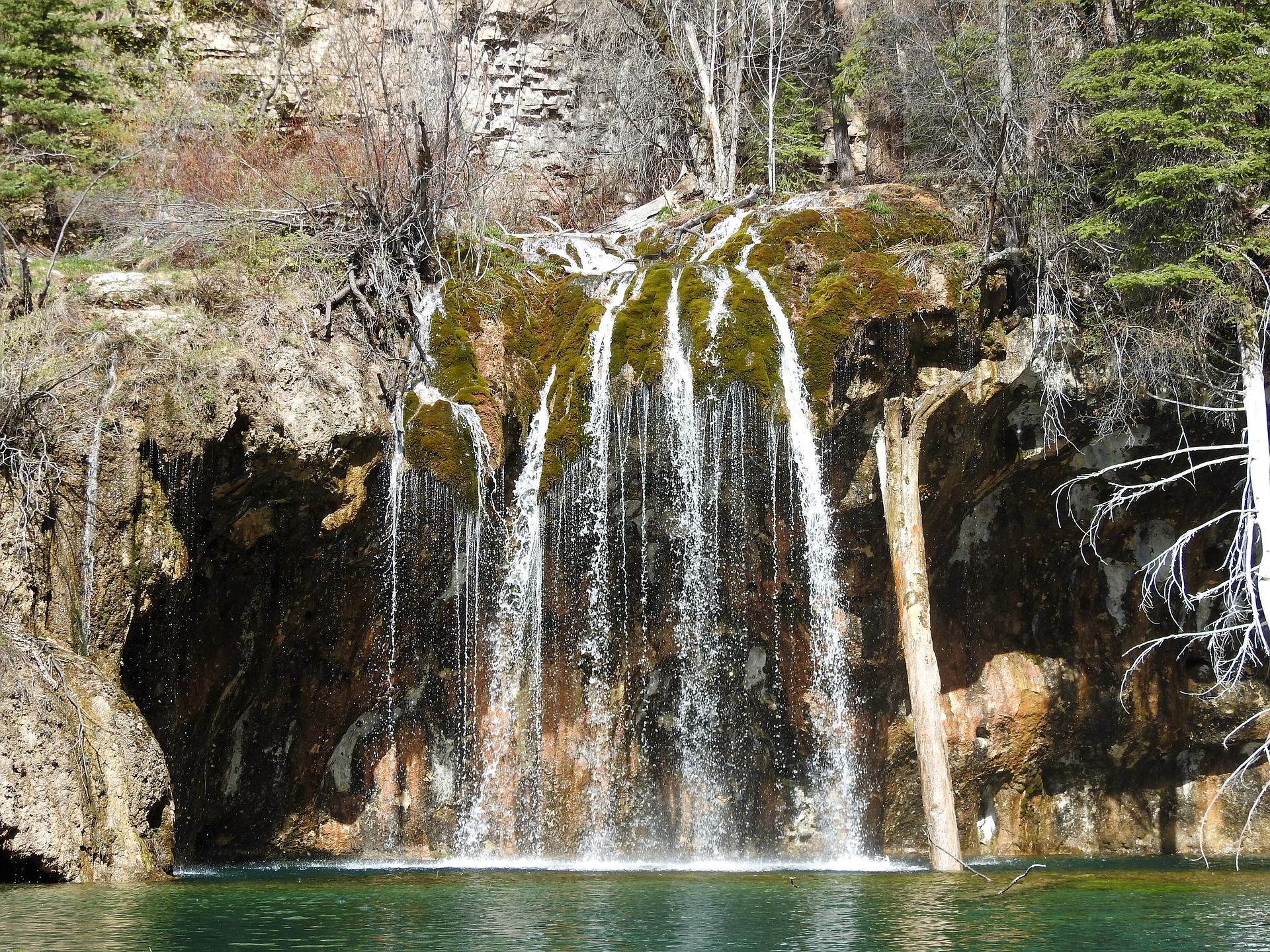A waterfall near Hanging Lake