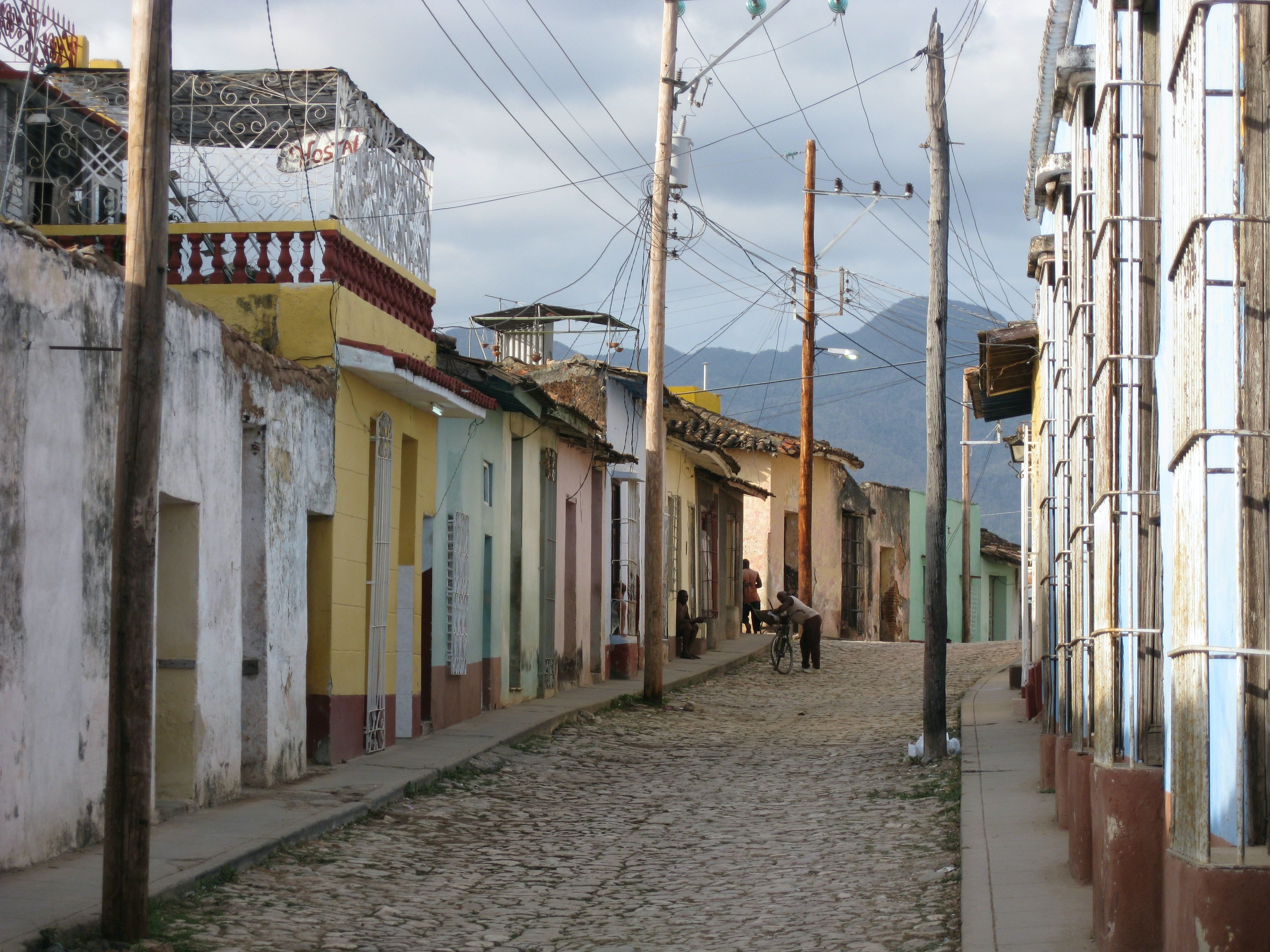 Trinidad neighborhood in Cuba
