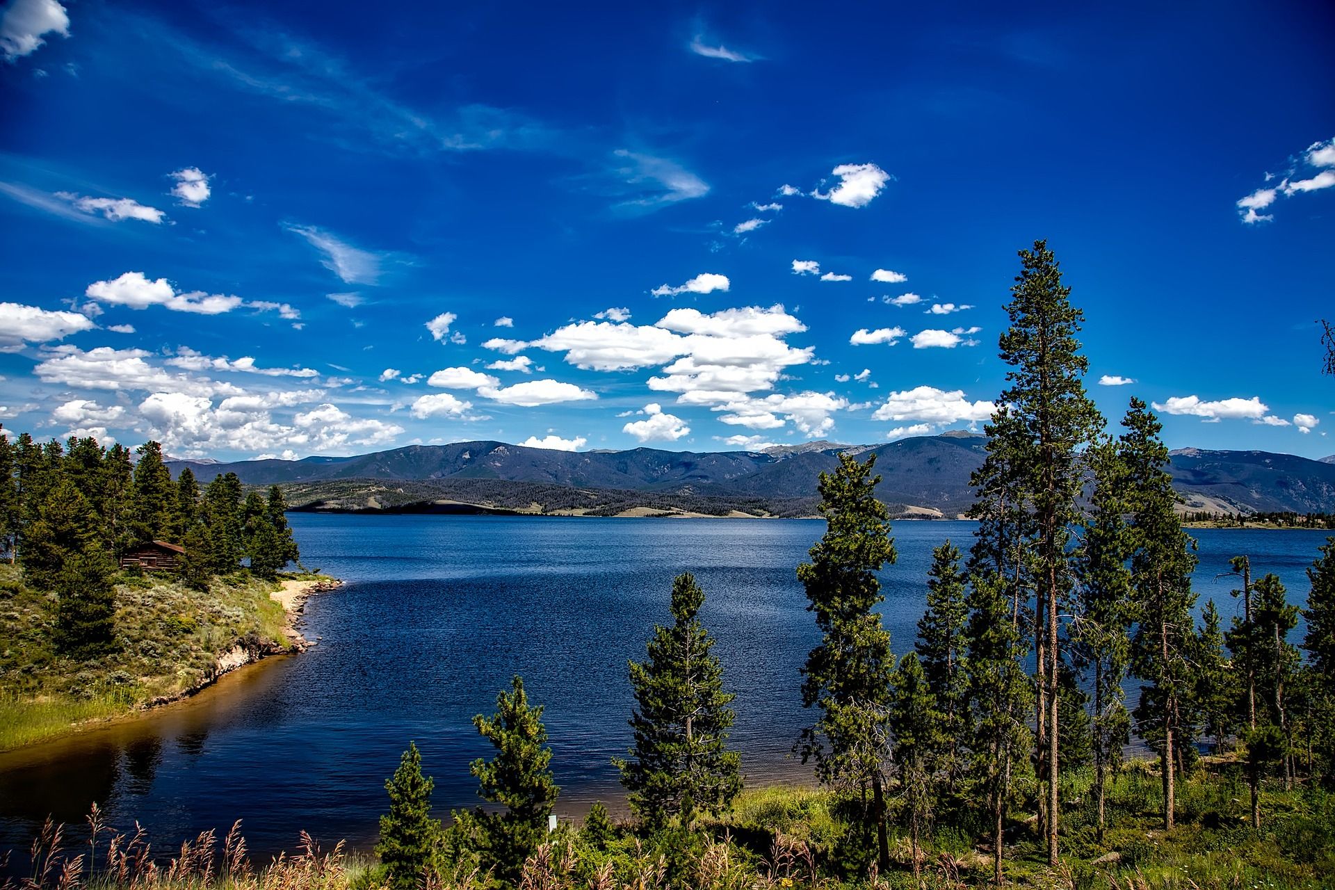 Lake Granby in Colorado, USA