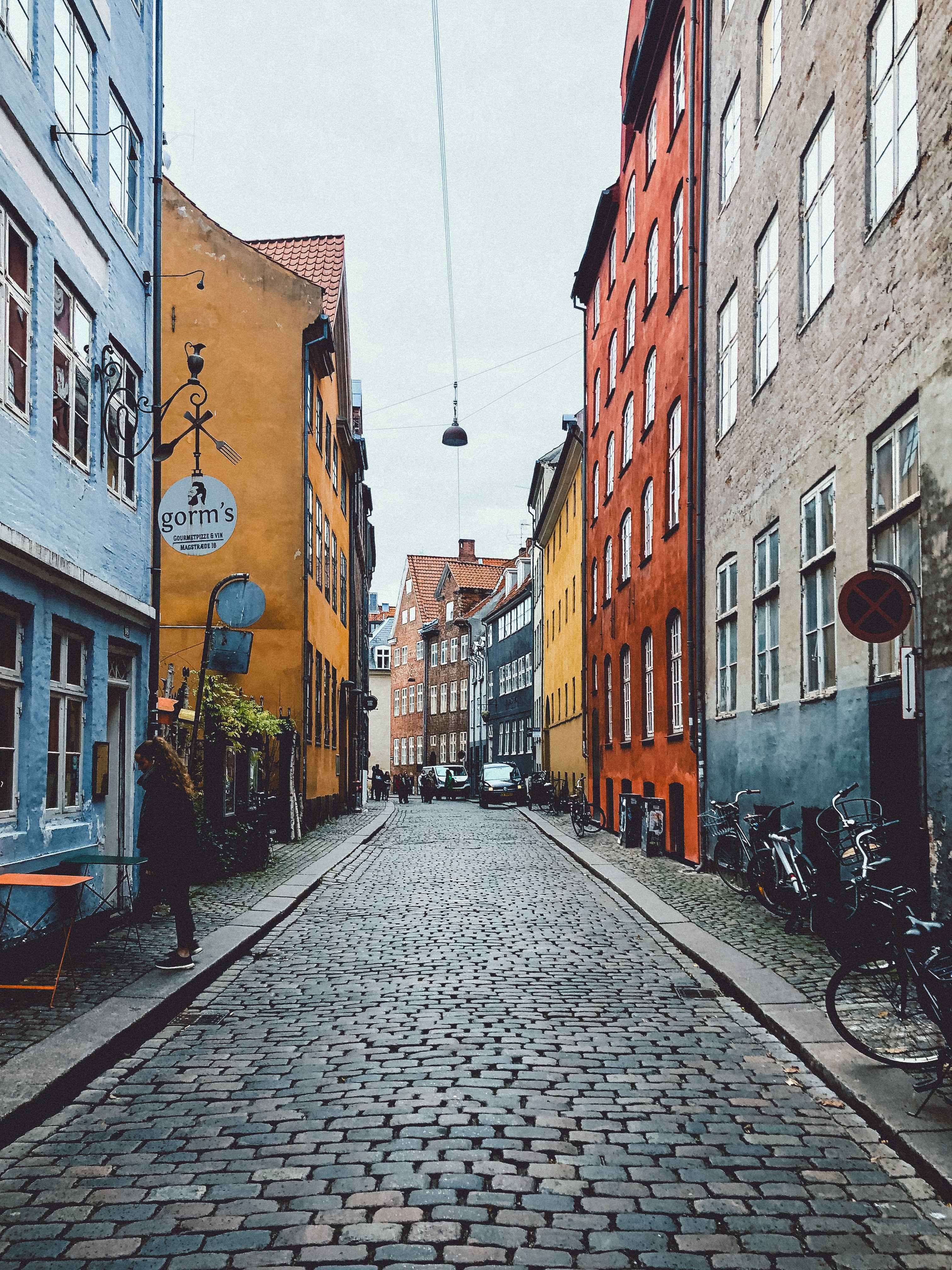 Street in Copenhagen, Denmark 
