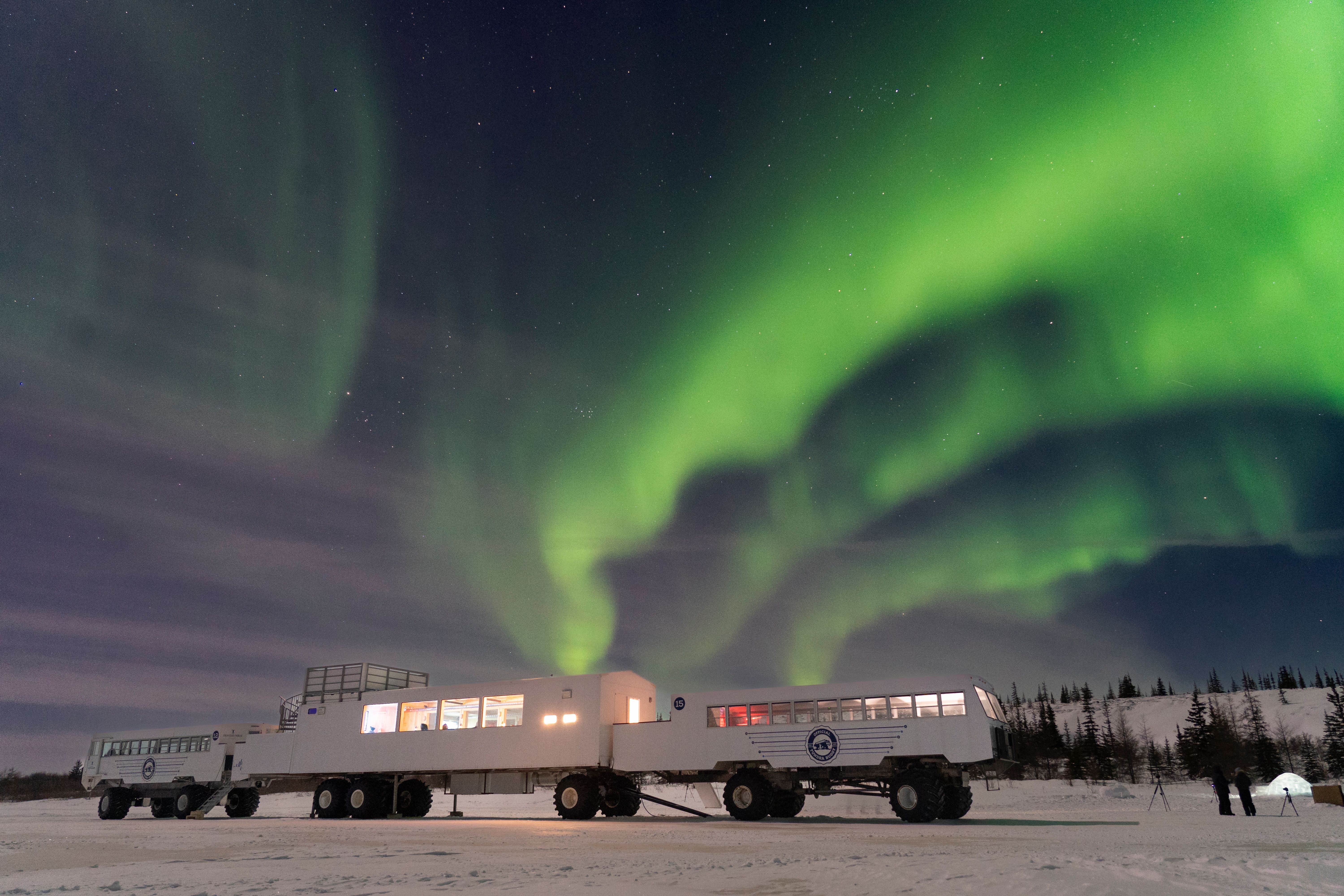 Dan's Diner Culinary Experience on the frozen Churchill River