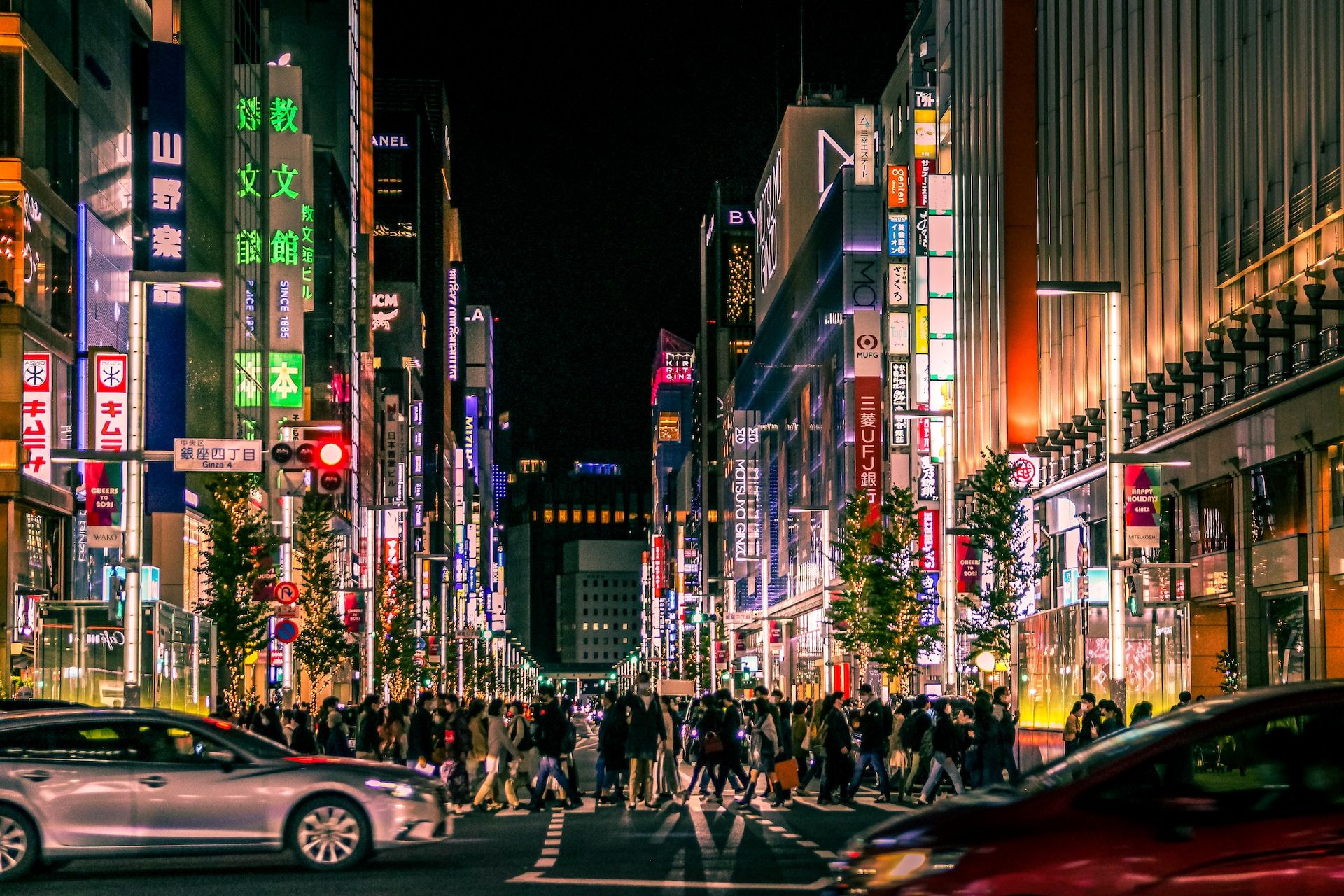 A street in Ginza, Tokyo