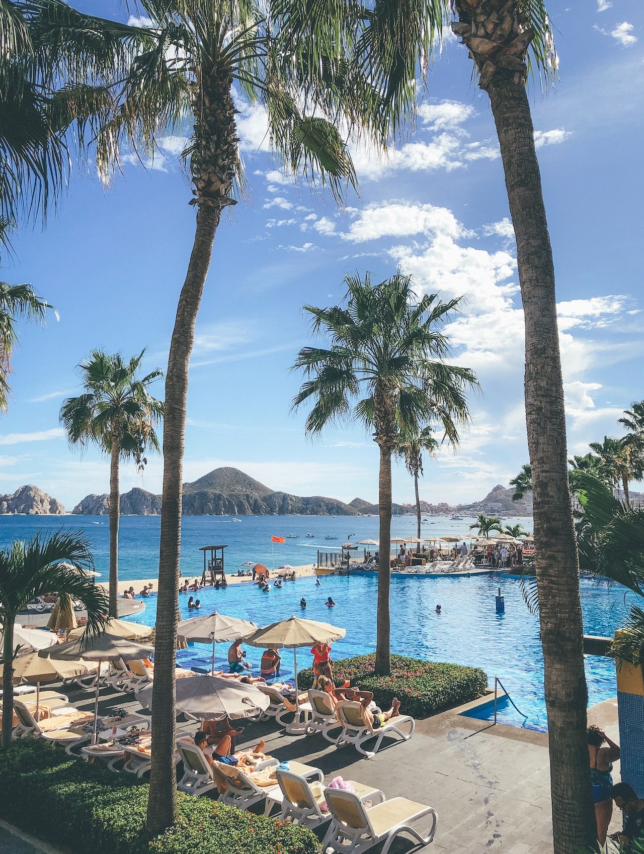 Pool Scenery, Cabo Resort